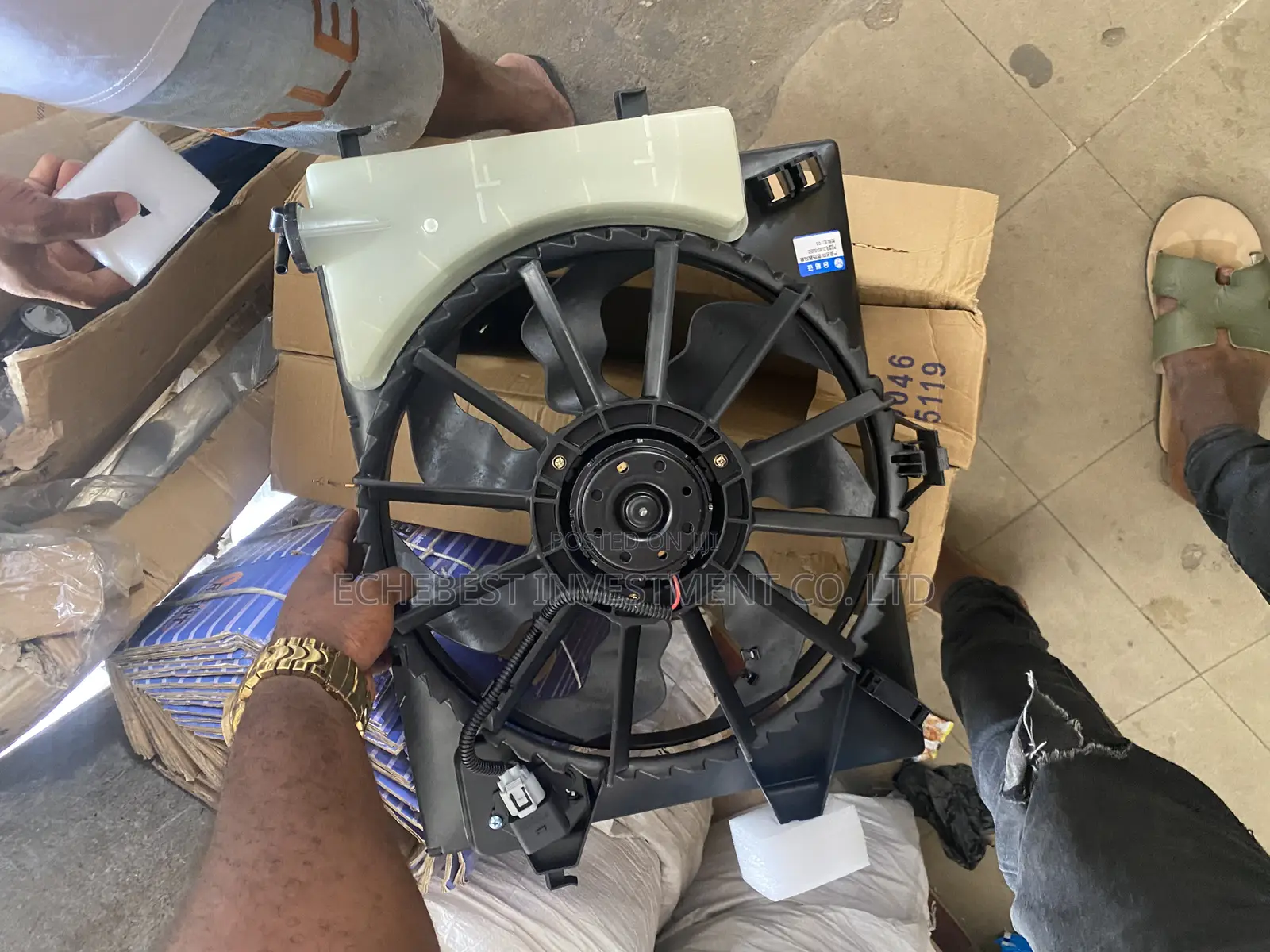 Radiator Fan Hyundai Accent 2011, 2012, 2013