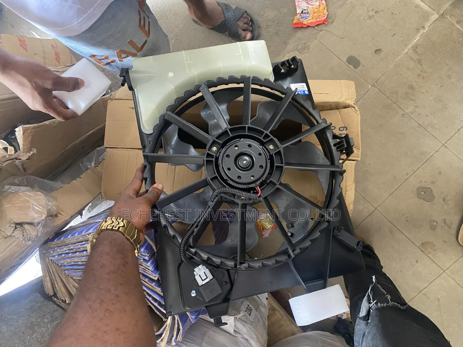 Radiator Fan Hyundai Accent 2011, 2012, 2013
