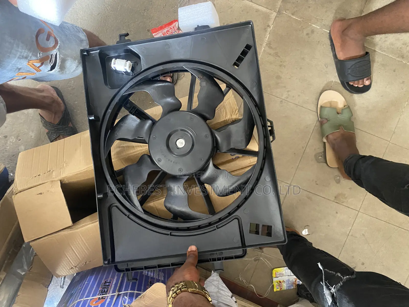 Radiator Fan Hyundai Accent 2011, 2012, 2013