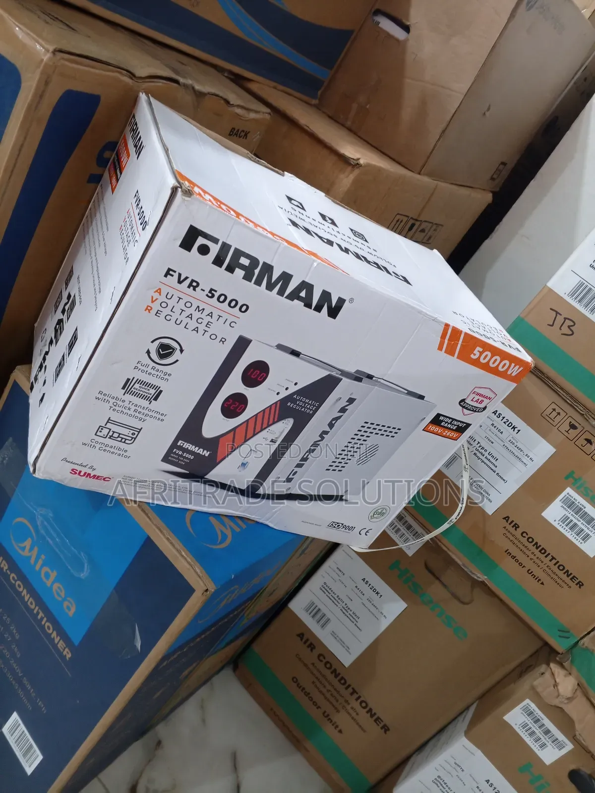 5000watts Firman Floor Auto-Volt Regulator