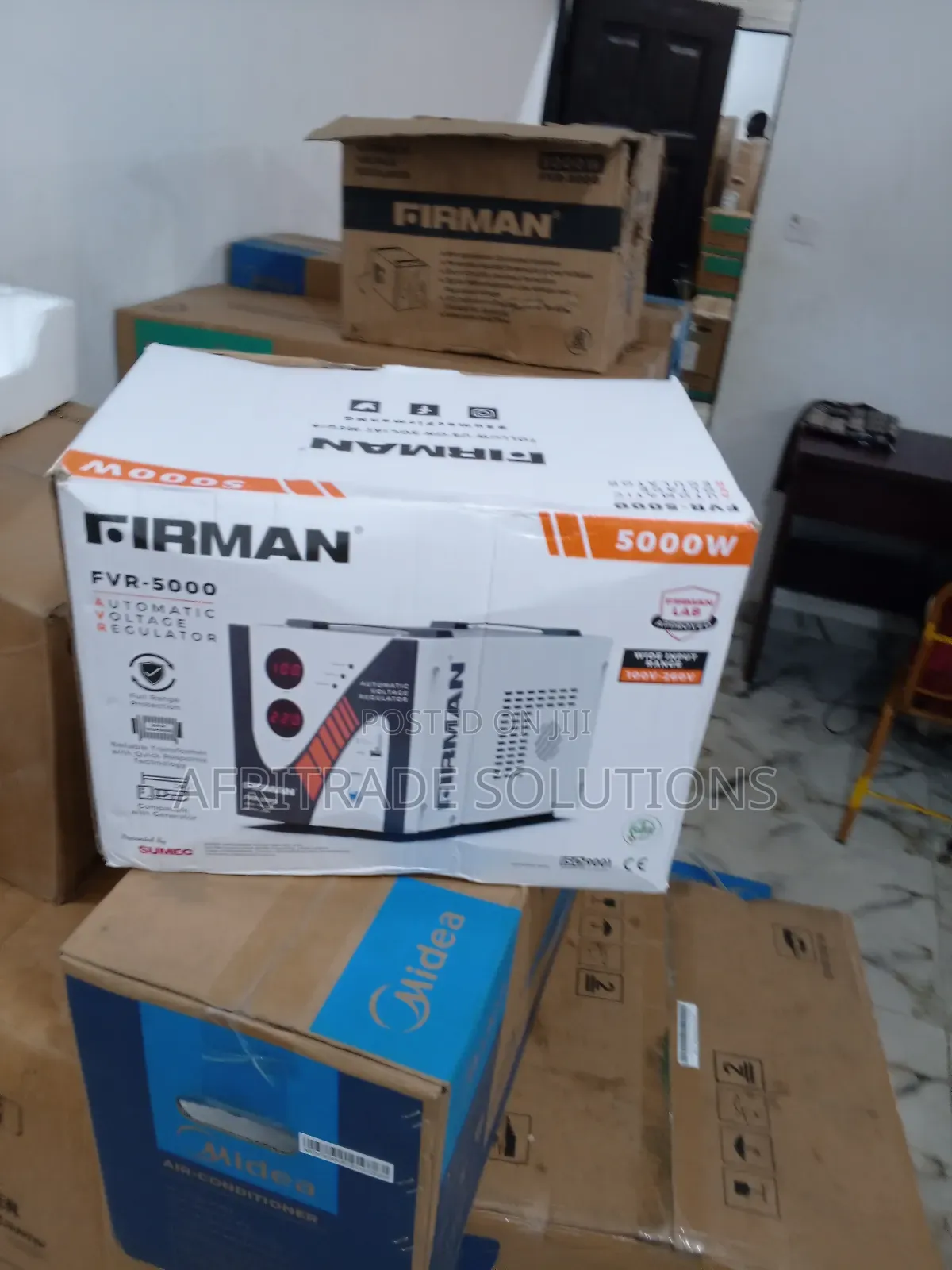 5000watts Firman Floor Auto-Volt Regulator- Guard