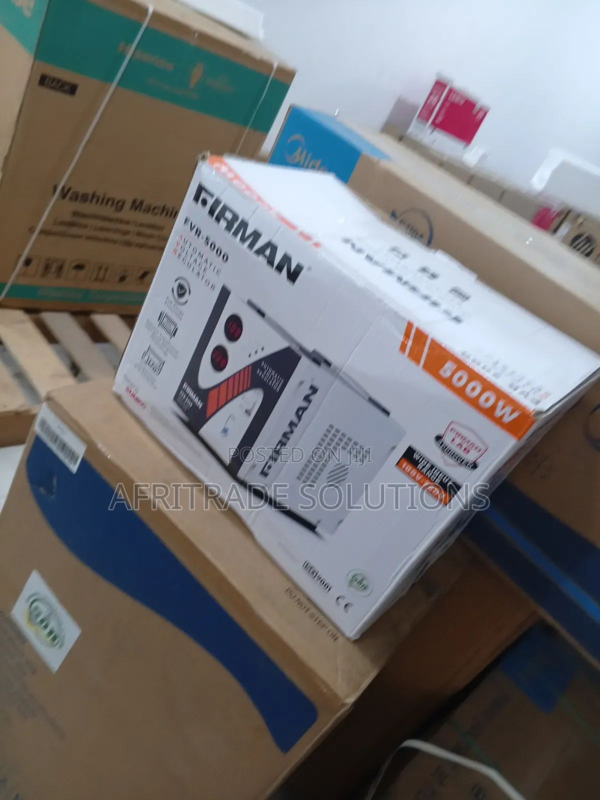 Firman Stabiliser 5000w+Leddisplay
