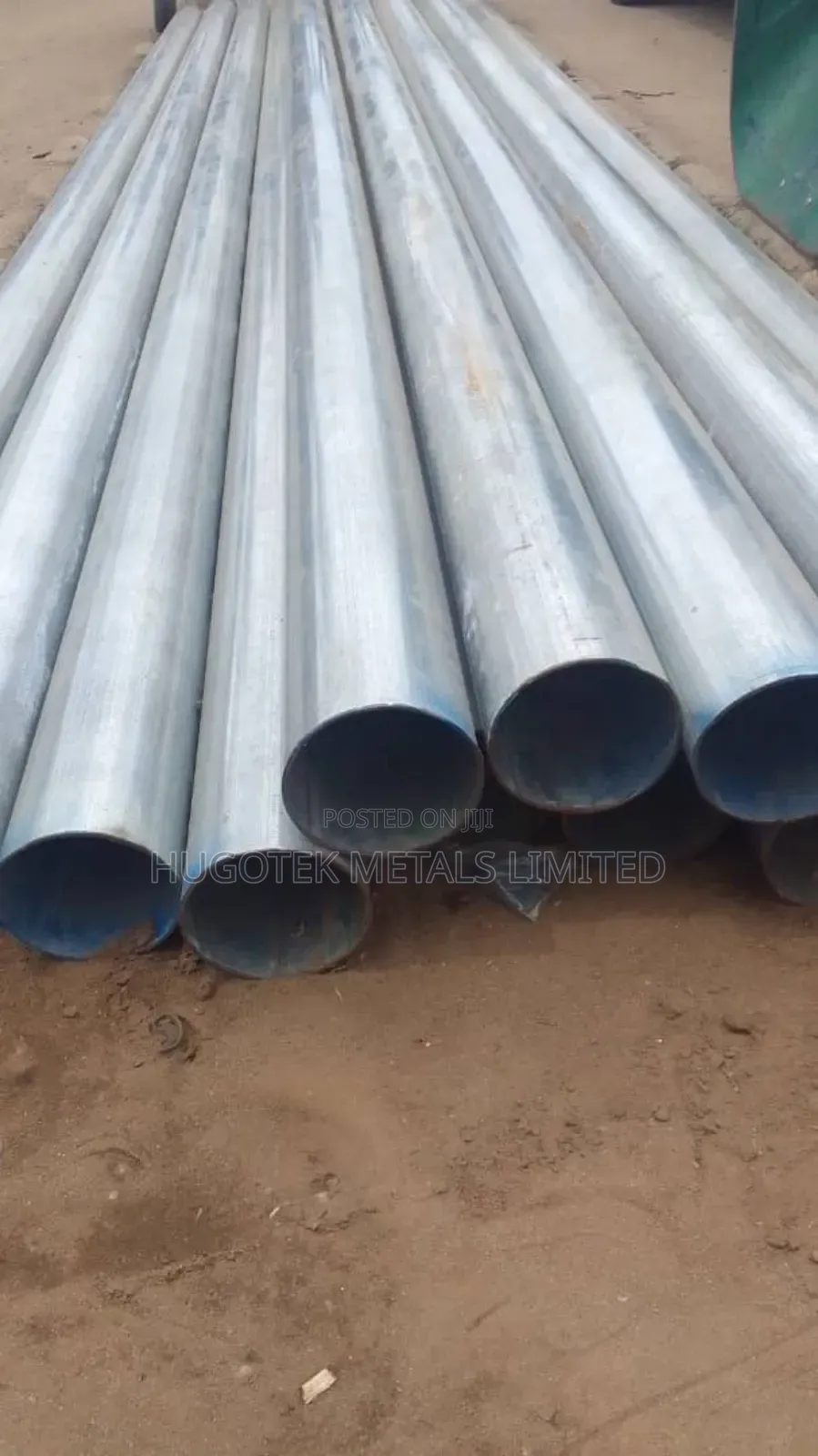 5 Inches Galvanized Round Pipe (2mm, 3mm, 4mm)