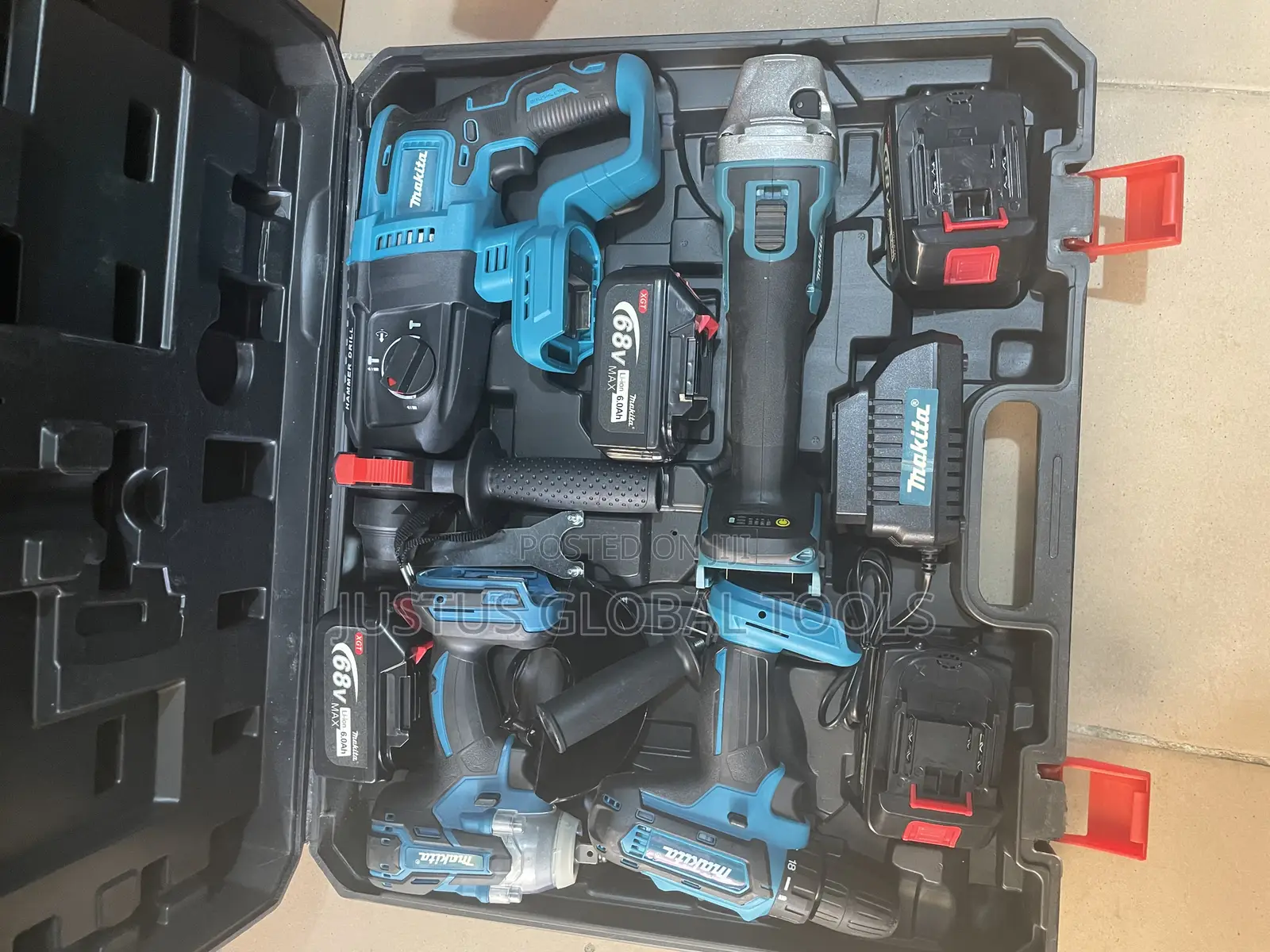 Original Makita Drilling, Impact, Grinding and Cordless Kits