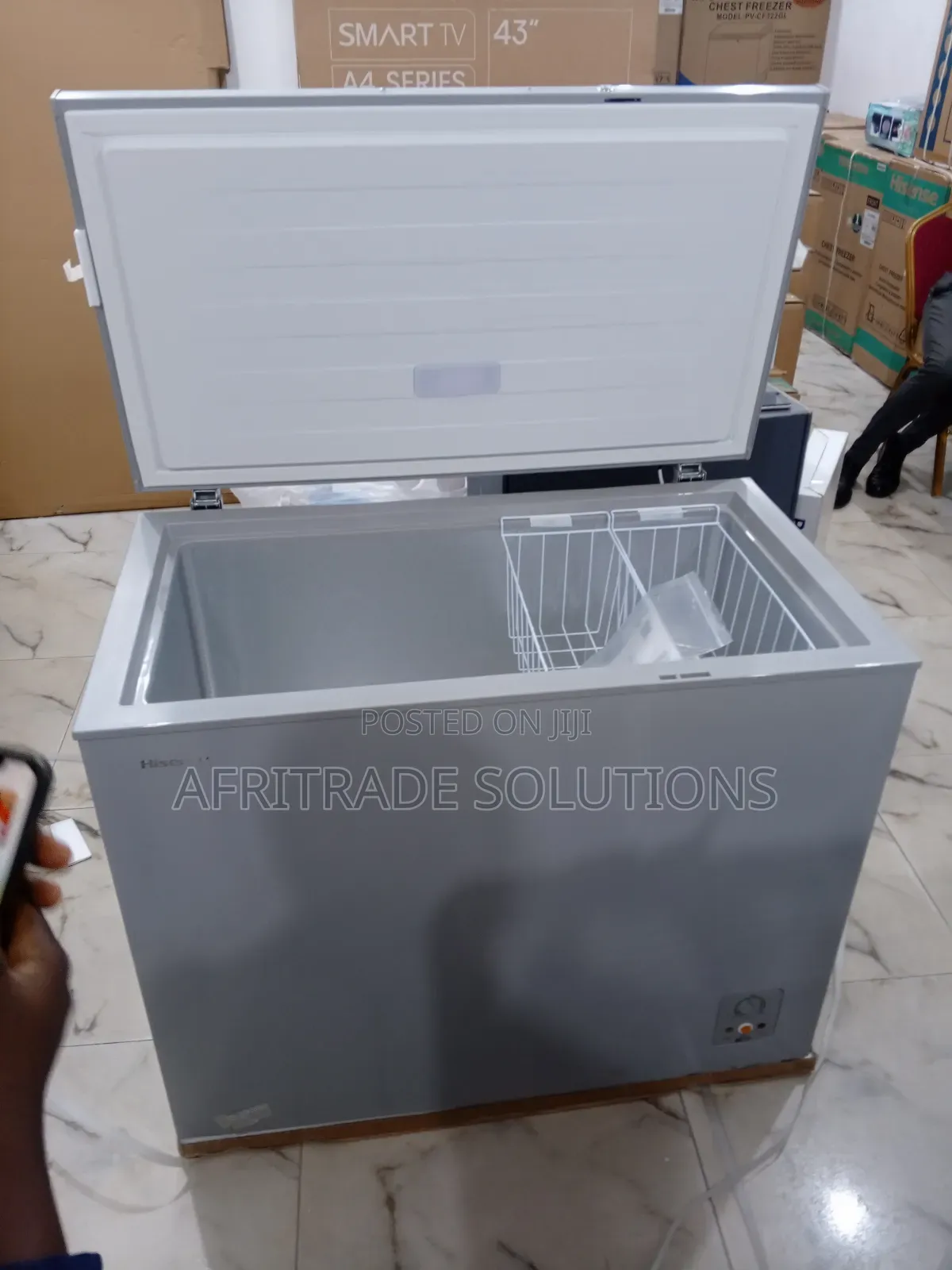 Hisense FRZ Fc340sh Deep Freezer- 250 Liters_electric Source