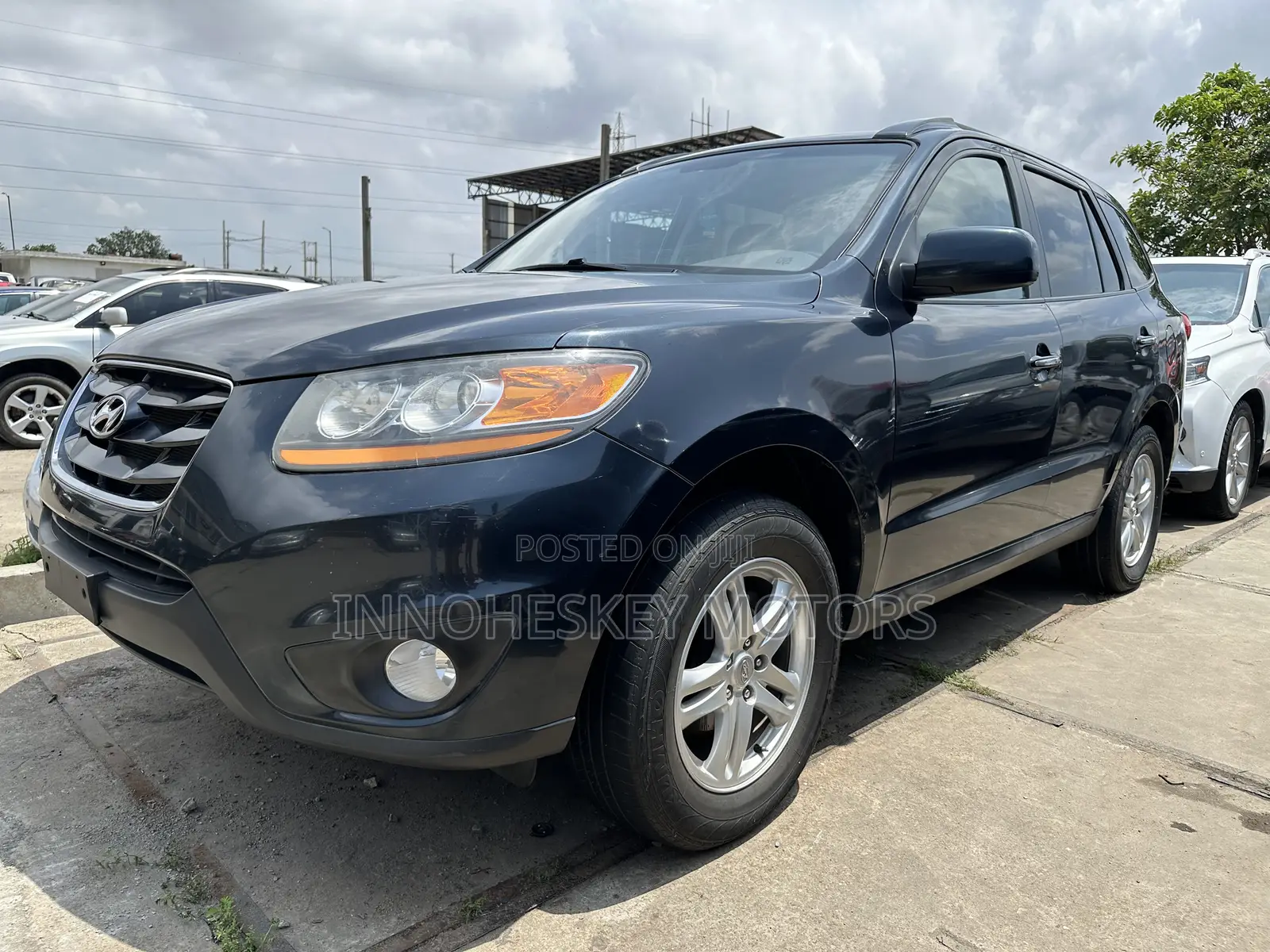 Hyundai Santa Fe Limited 2010 Blue