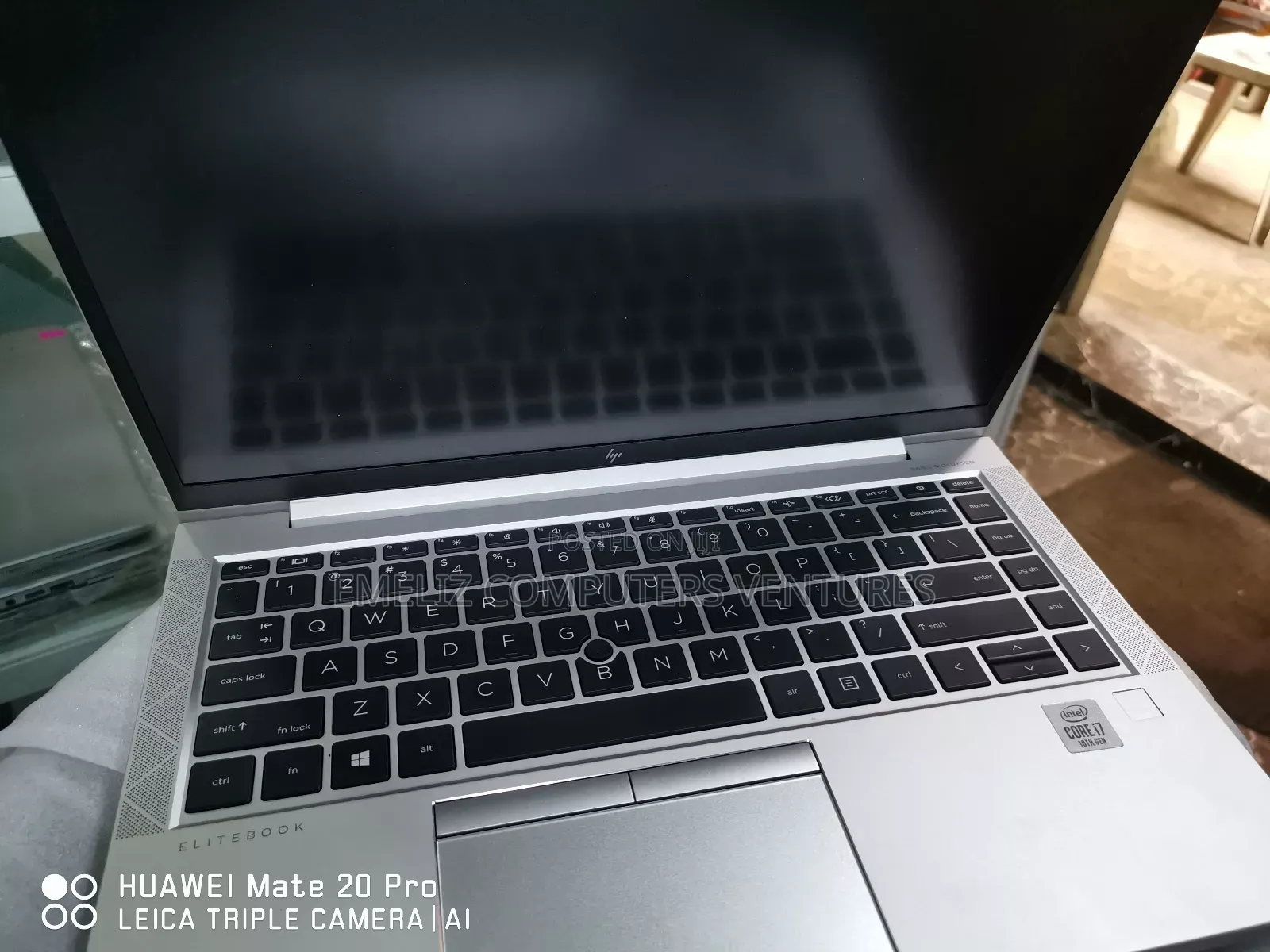 Laptop HP EliteBook 840 G7 8GB Intel Core I7 SSD 256GB