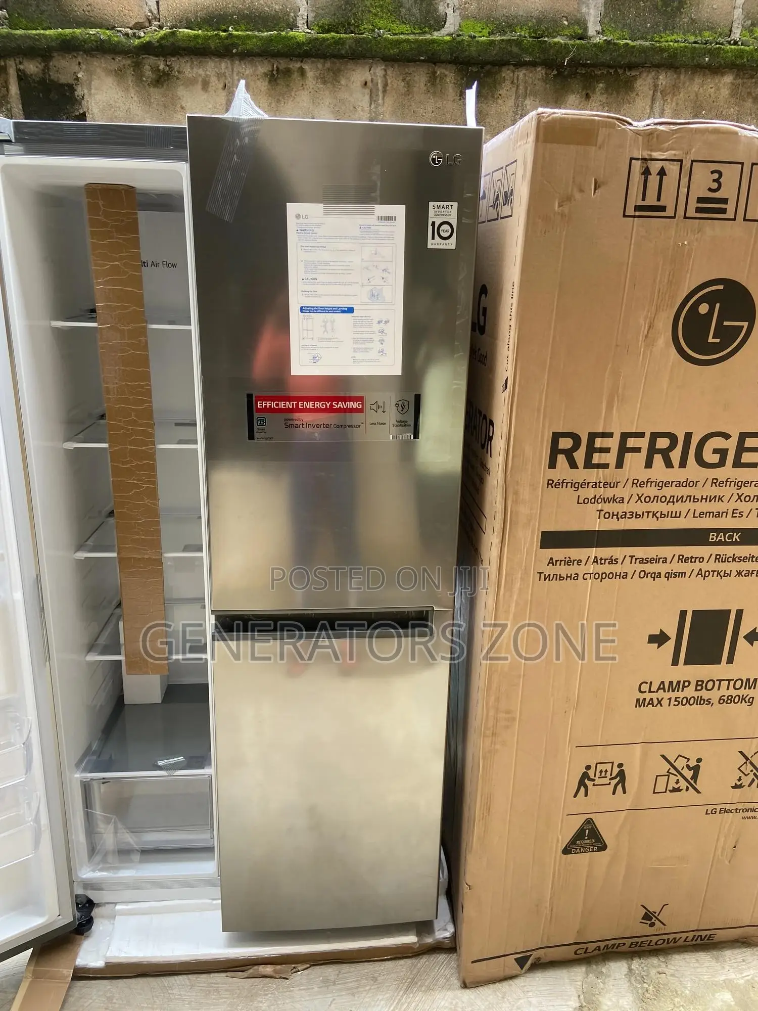 LG Refrigerator Large Capacity {Gc-B257jlyl}