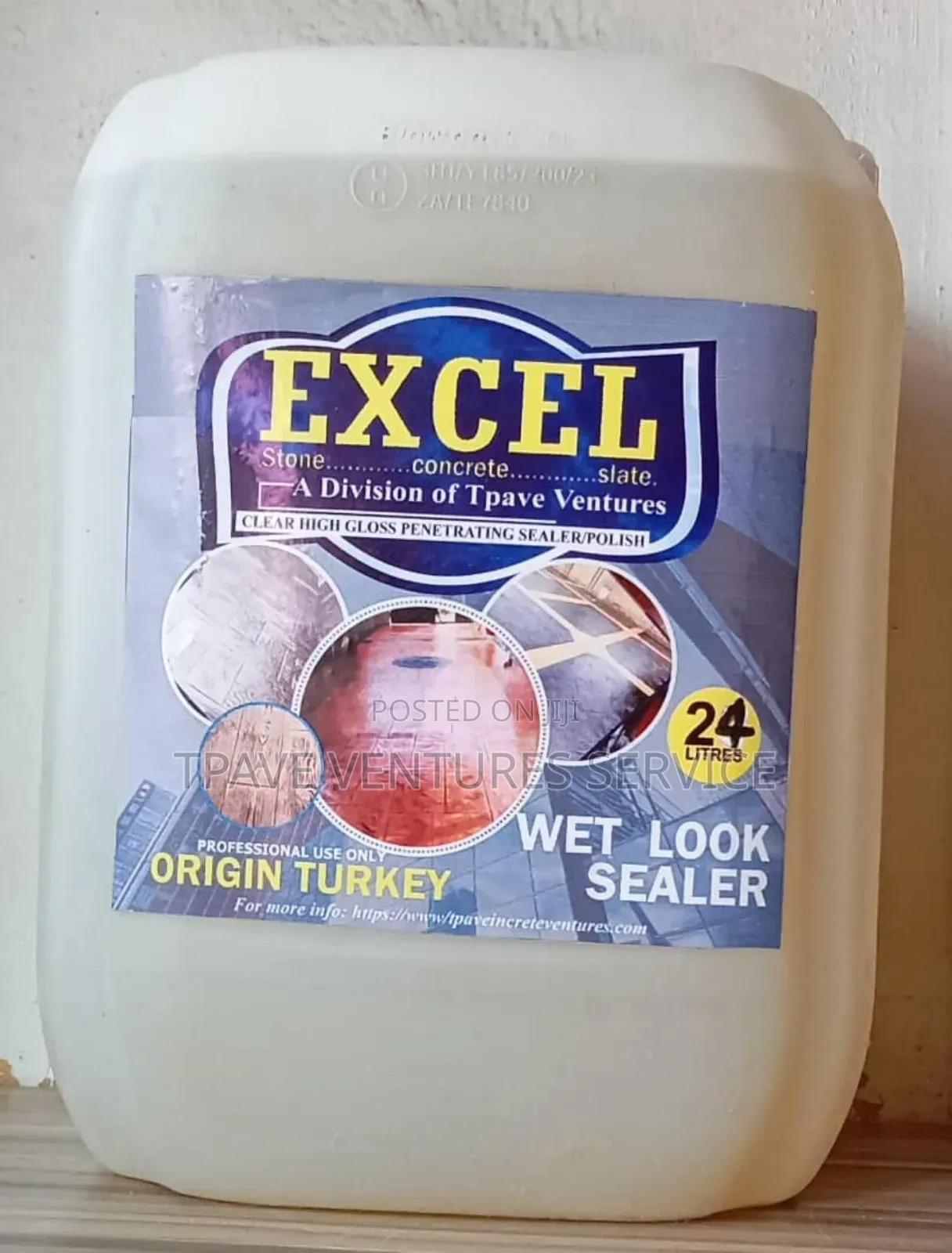 Sealer/Polish for Increte_stamped Concrete Floor
