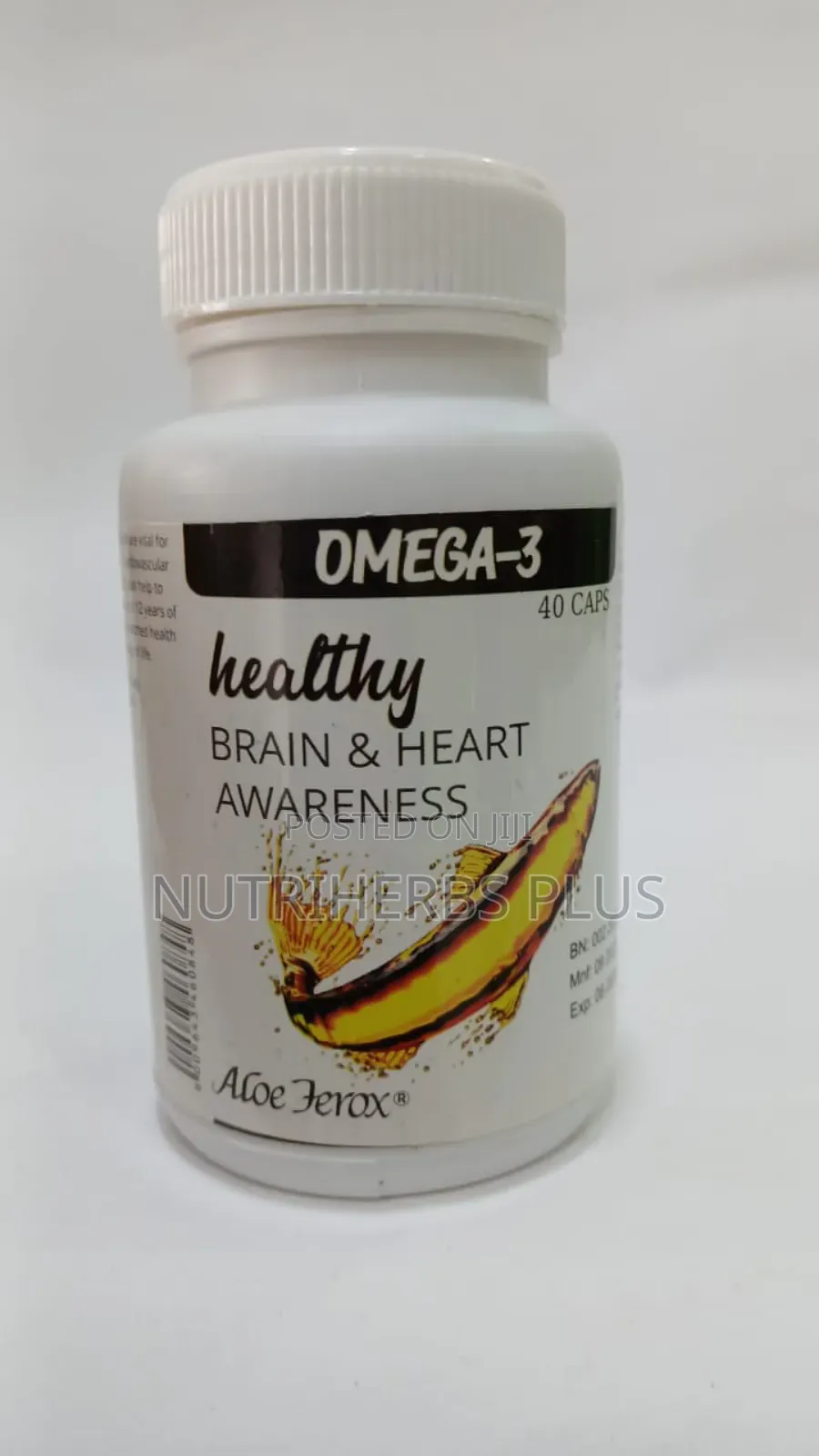 Aloe Ferox Omega-3 Capsules for the Brain and Heart