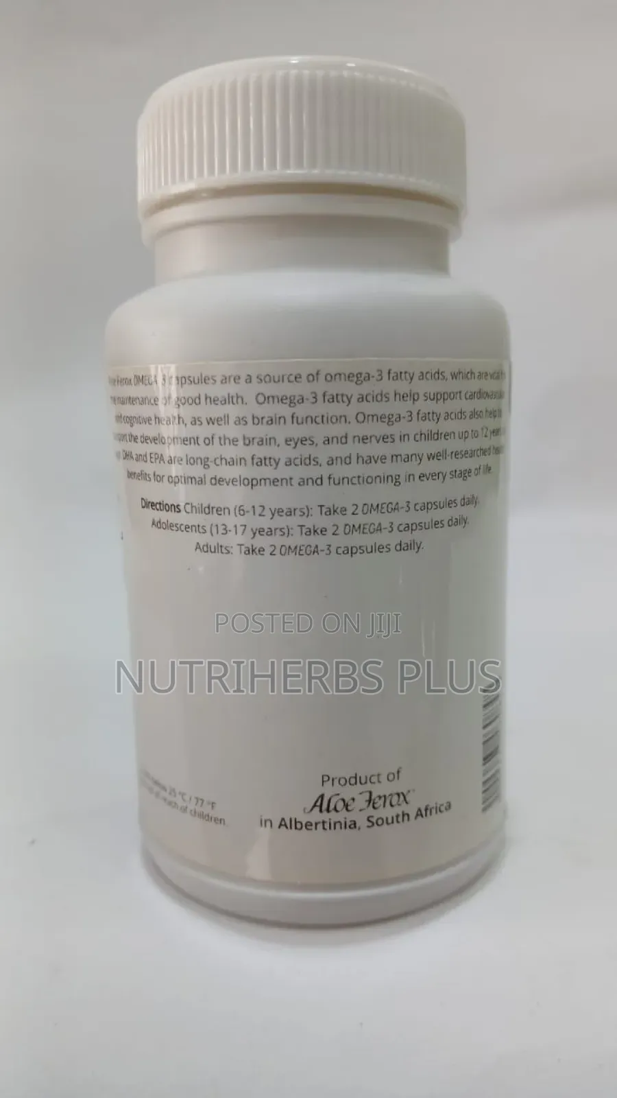 Aloe Ferox Omega-3 Capsules for the Brain and Heart