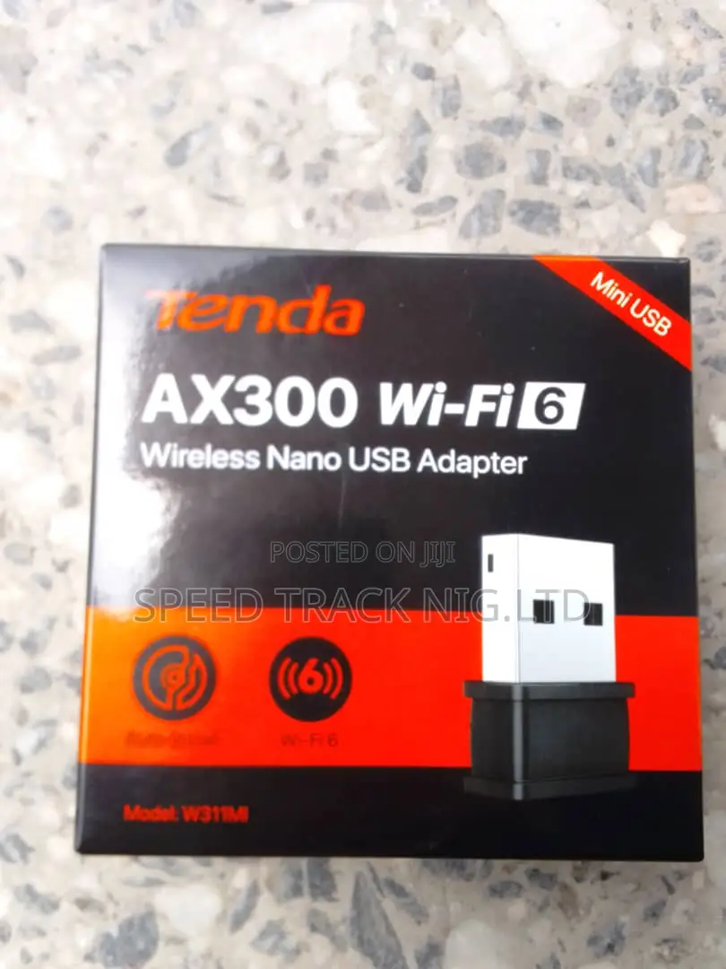 Tenda Ax300 Wi-Fi6 Wireless Nano USB Adapter
