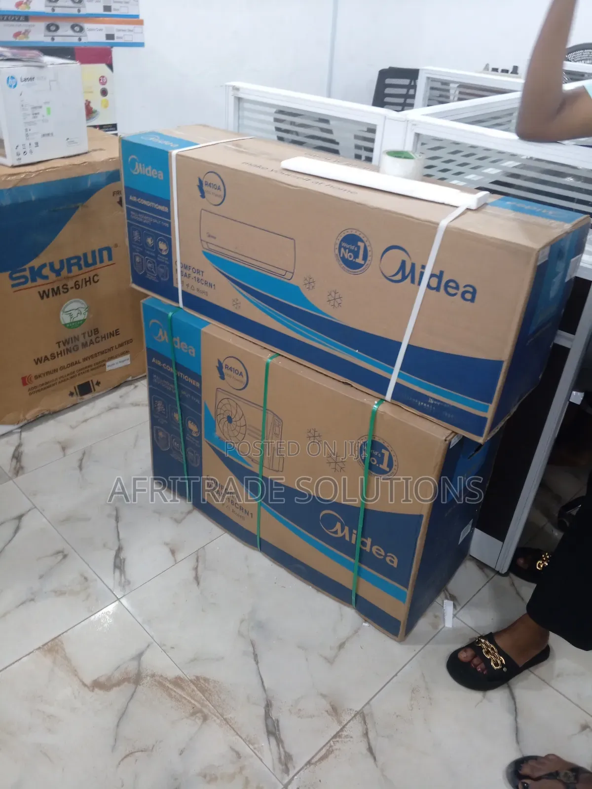 Midea 2hp Air Conditioner-Non Inverter_golden Fin