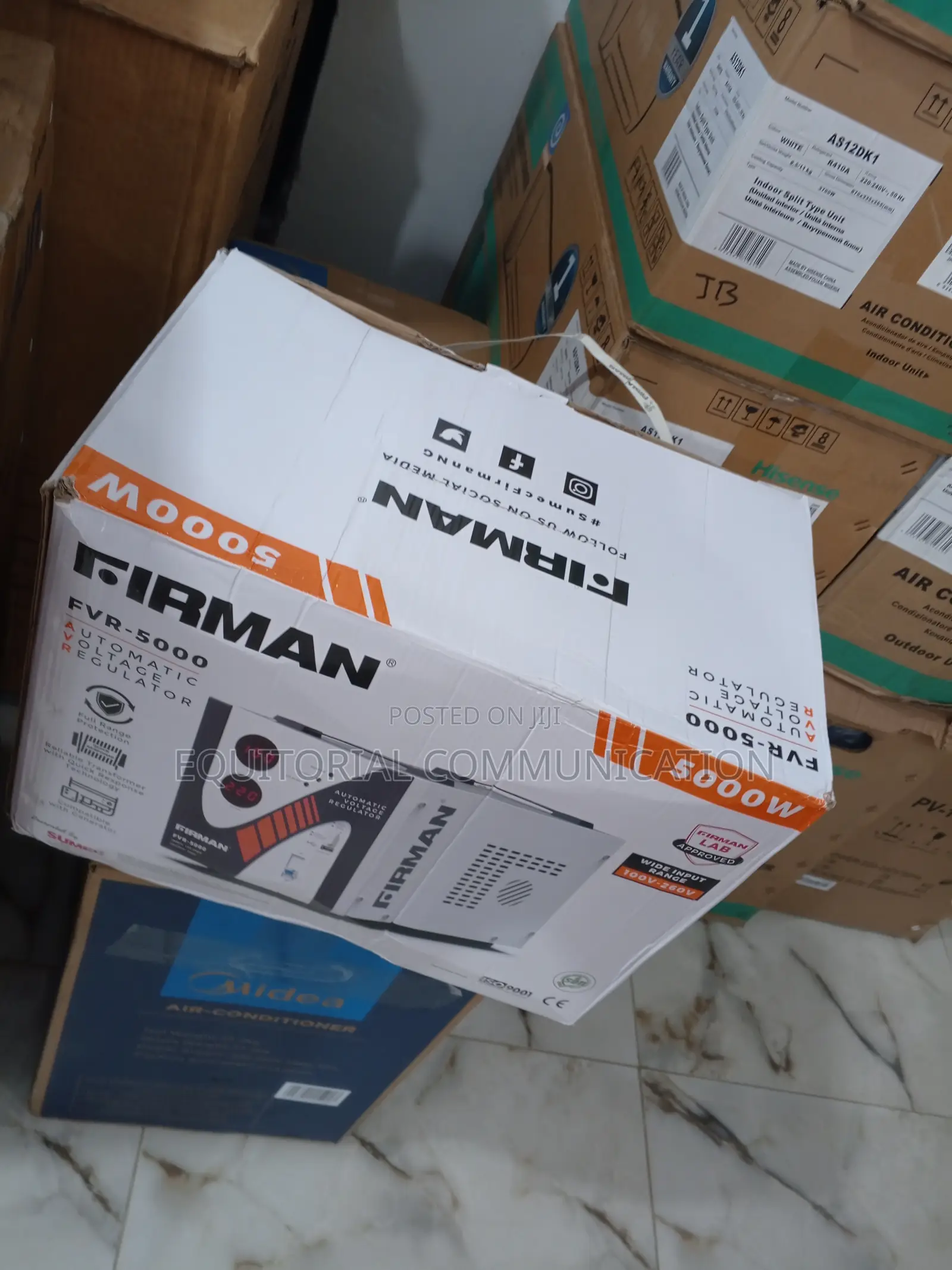 Firman Super Quality Stabilizer Fvr5000w