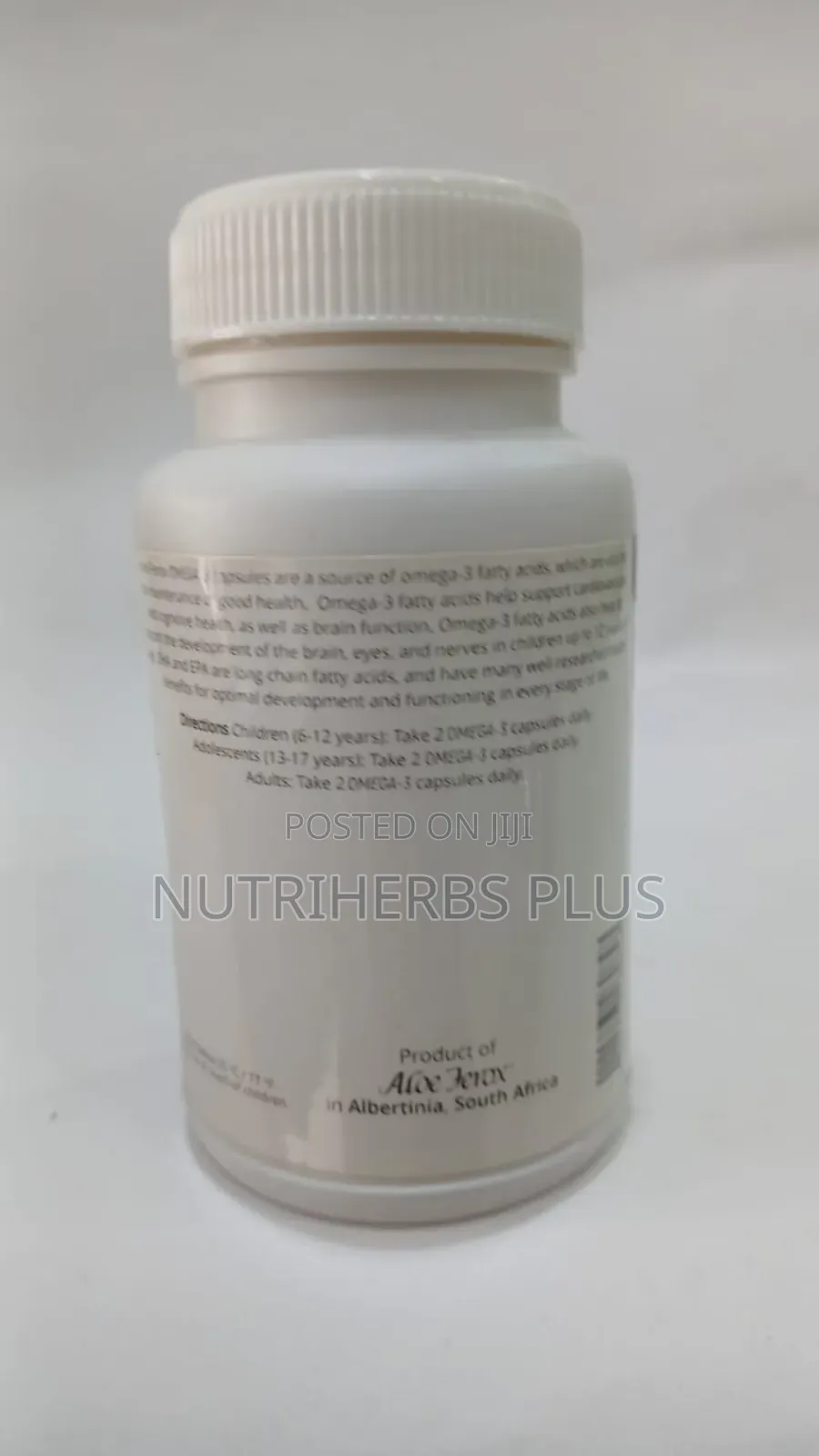Aloe Ferox Omega-3 Capsules: Support Brain Function