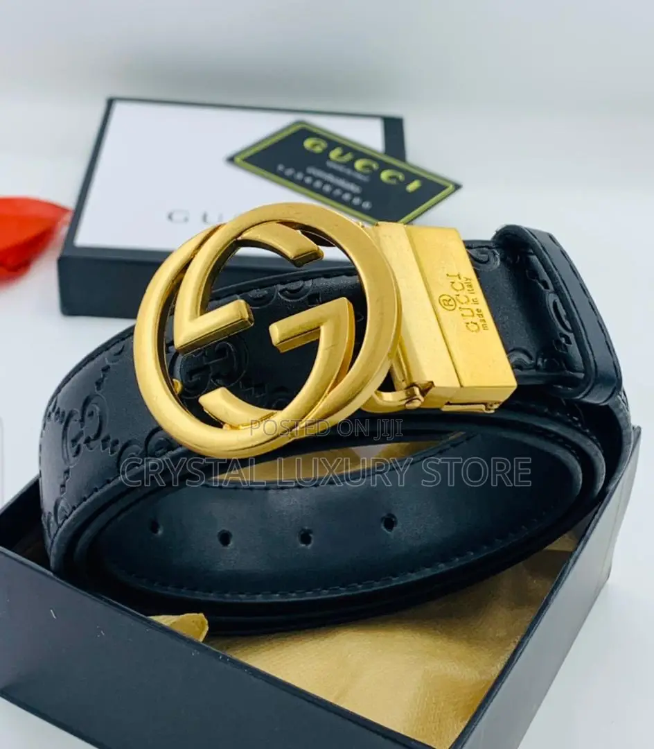 Gucci Quality Luxury Men Genuine Leather Belts