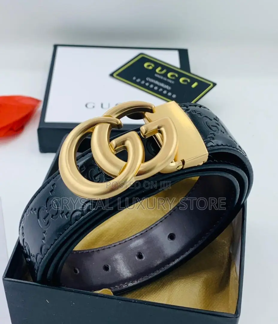 Gucci Quality Luxury Men Genuine Leather Belts