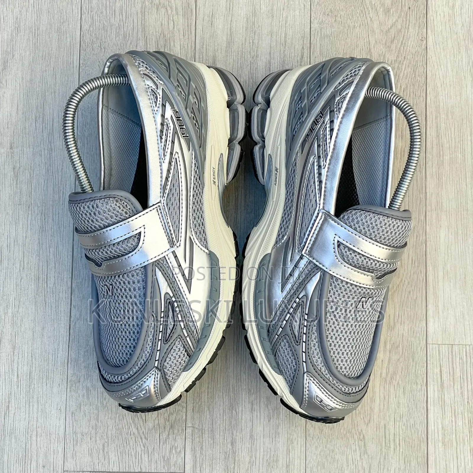 Original New Balance 1906L Loafers Metallic Sliver Sneakers