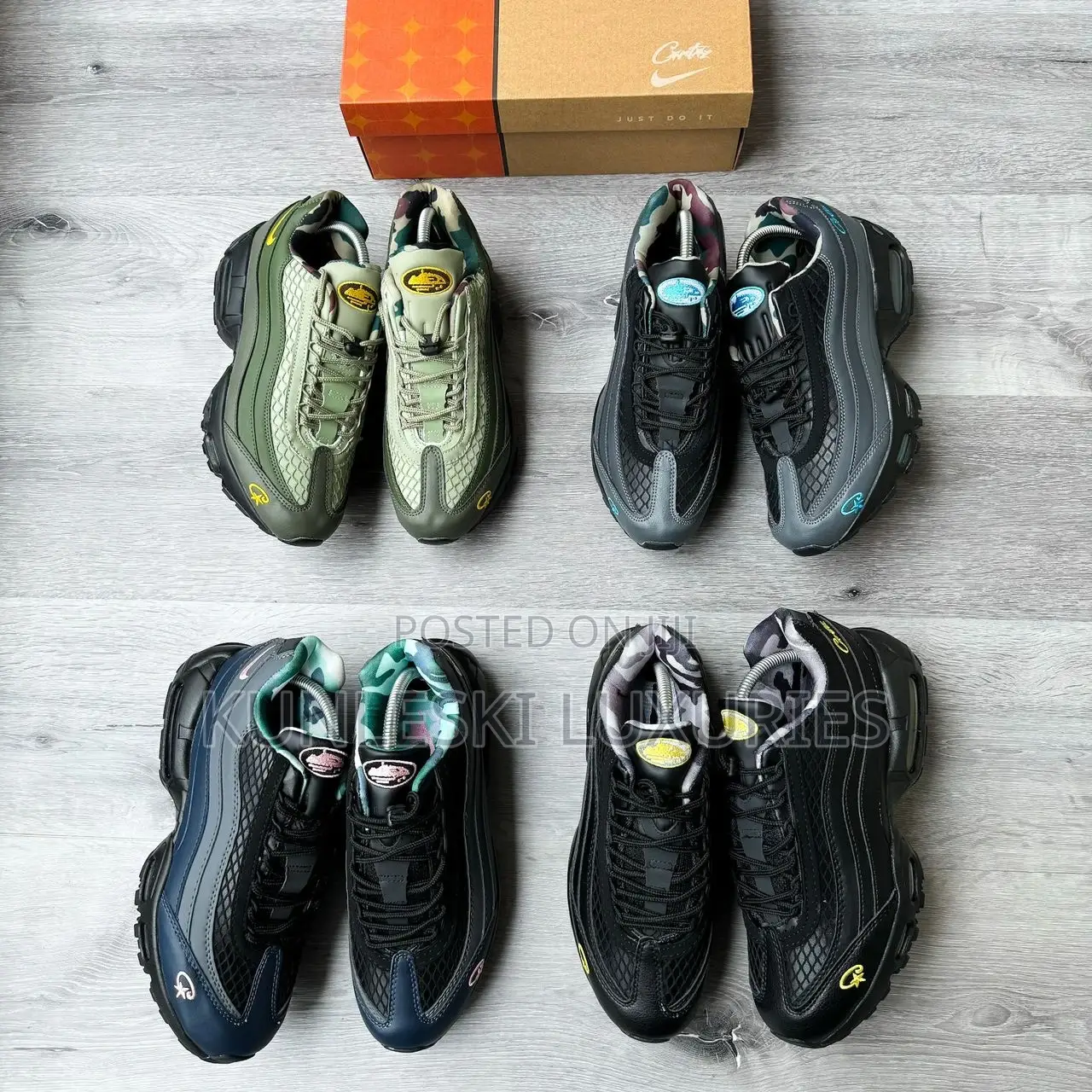 Original Corteiz X Nike Air Max 95 SP Sneakers Collections