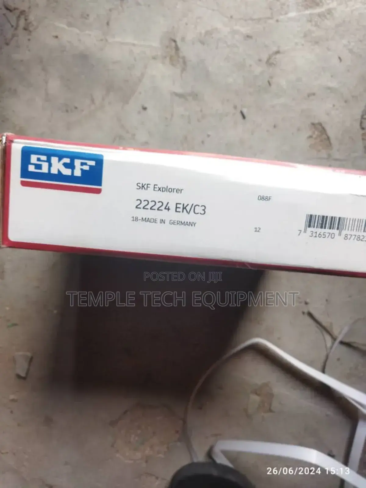 22224 Ek/C3 S.K.F Bearing