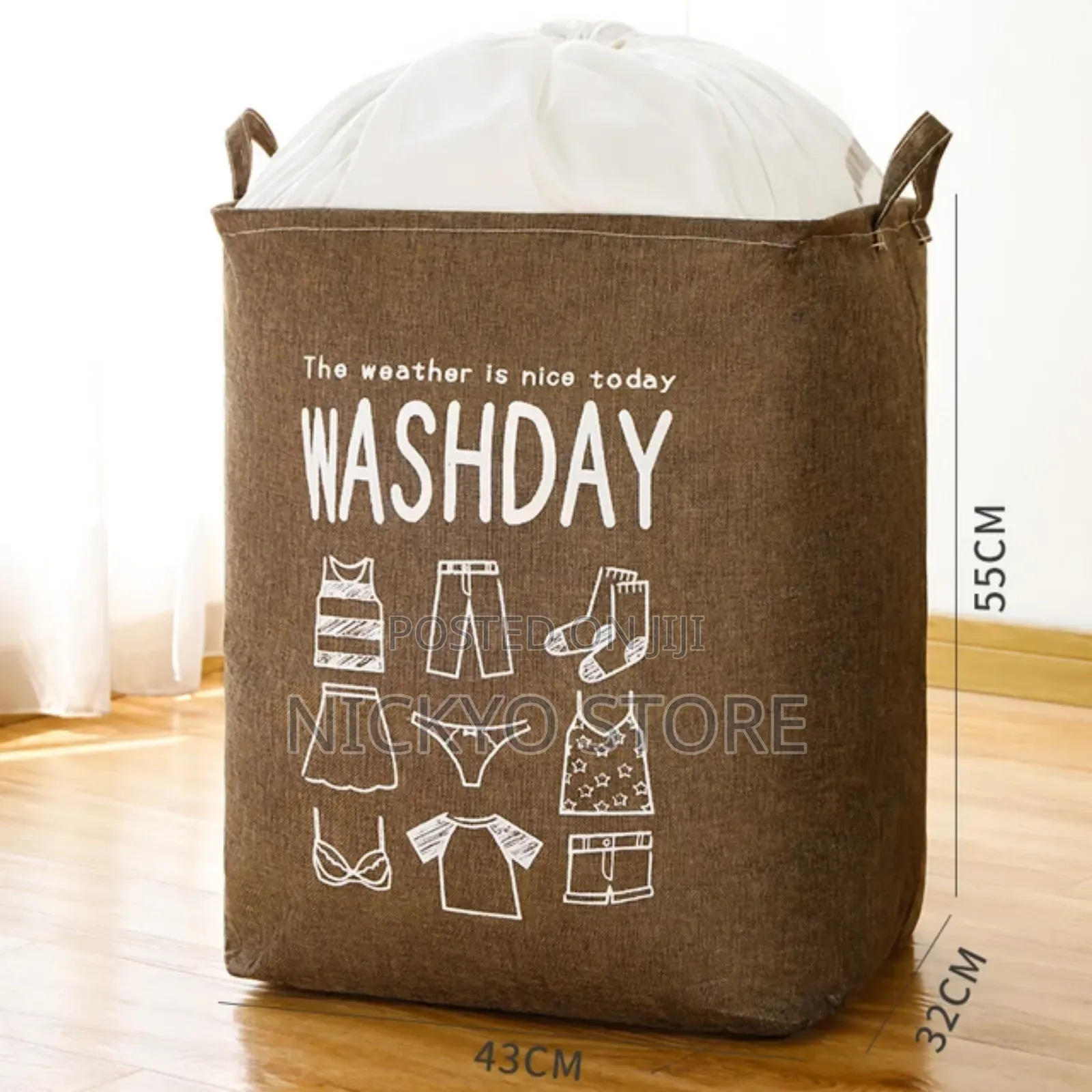 Foldable Laundry Basket Hamper