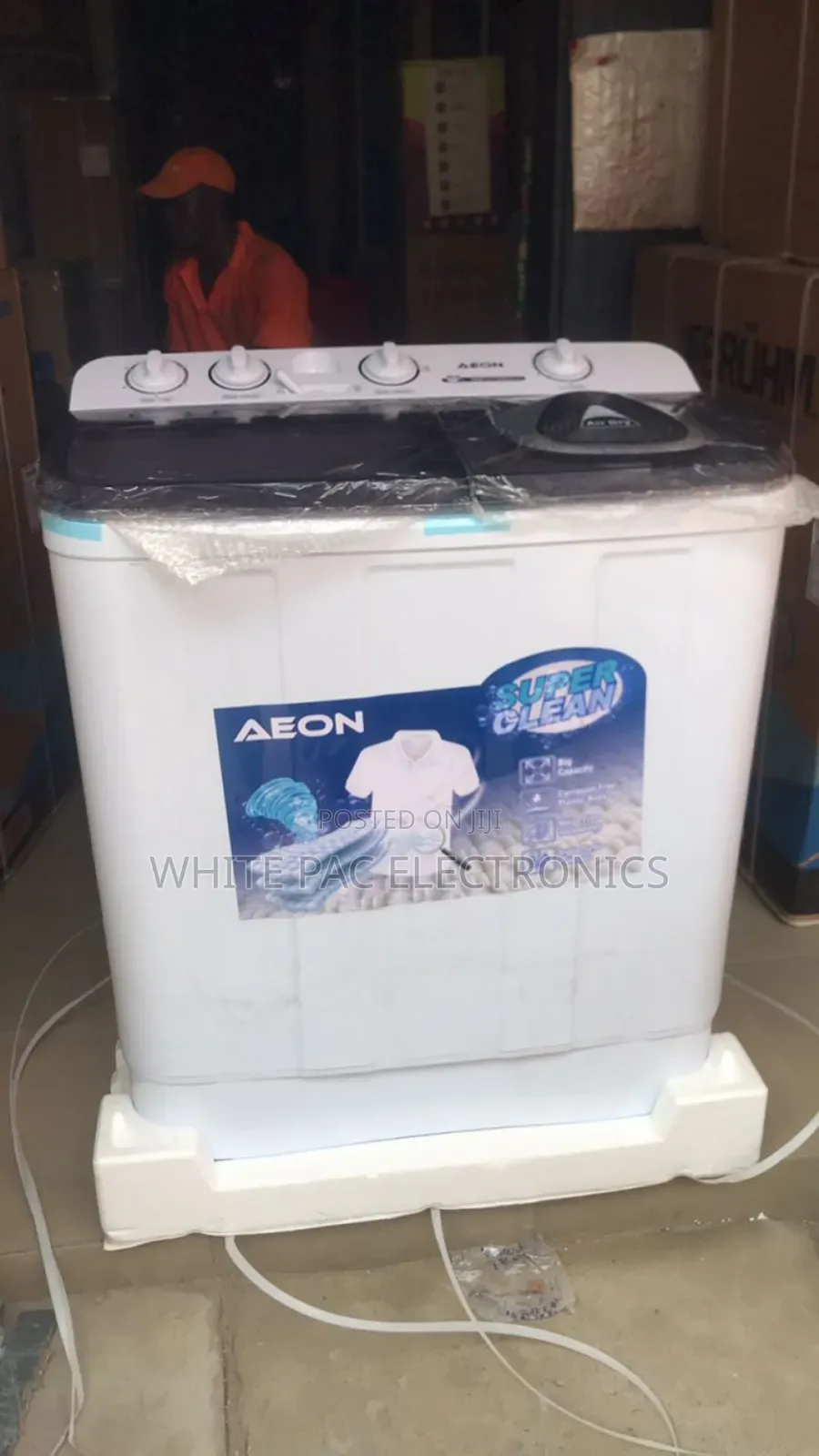 AEON 10KG TOP Loader Washing Machine ( Wash / Spin ) 2 Years
