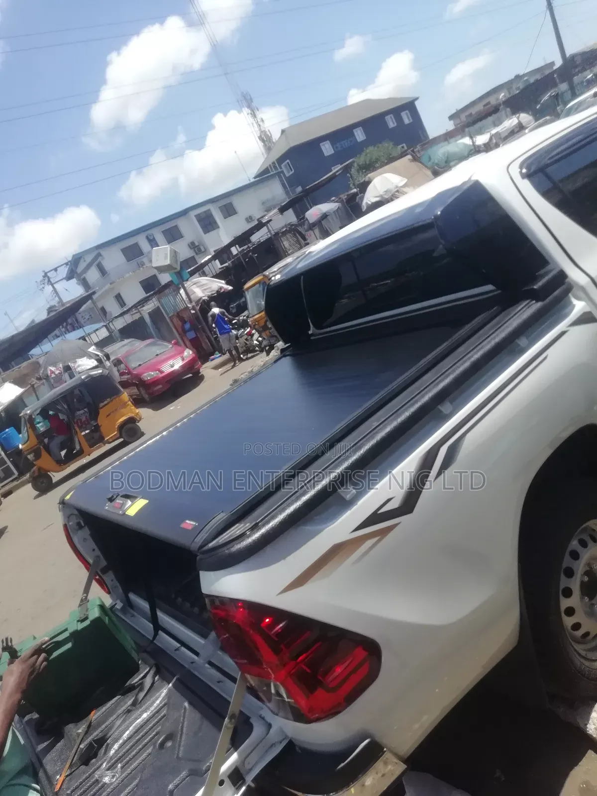 Rolling Boot Cover With GR Spoiler for Toyota Hilux at %=__':"