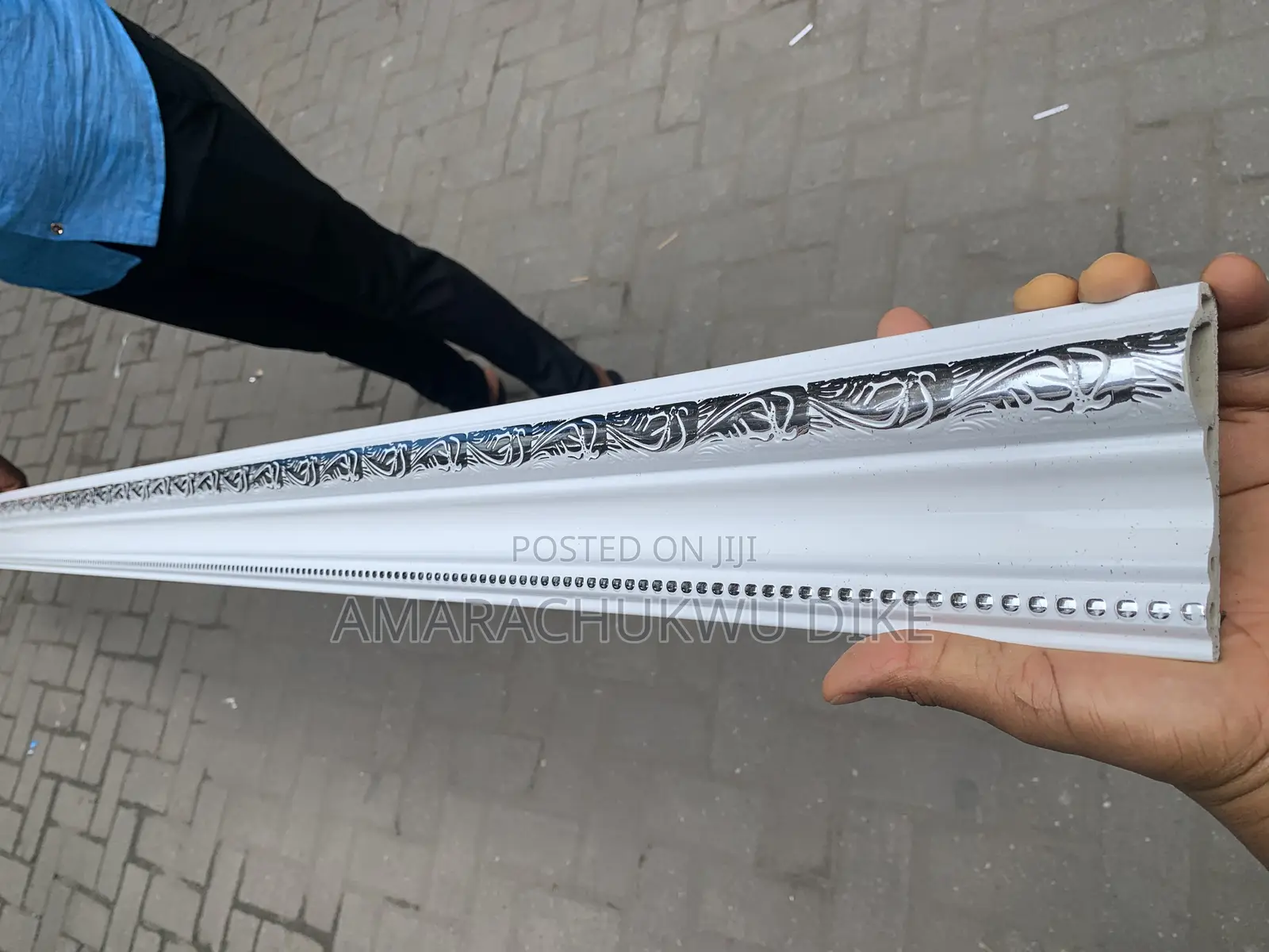 Quality PVC Wall Belt Profile, Floor Skirting, Line, Cornice