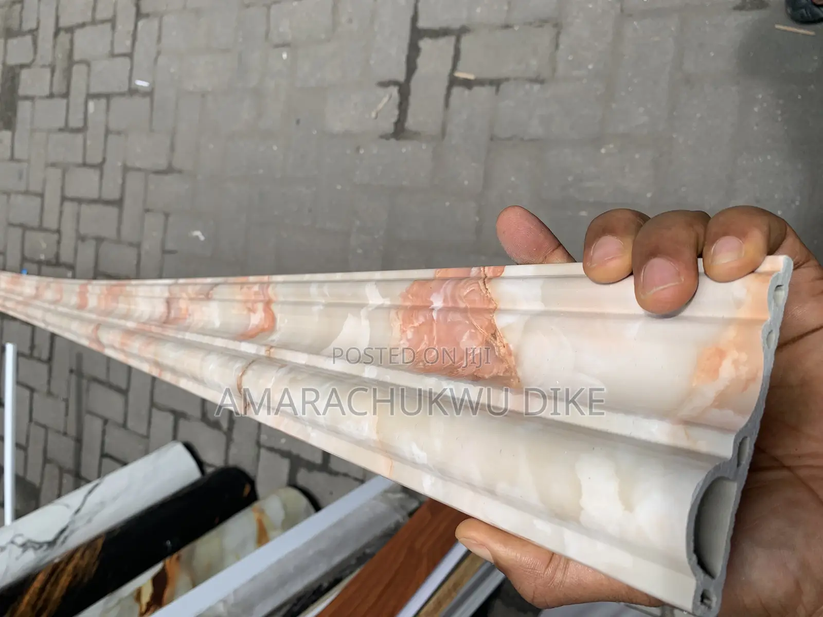 PVC Cornice Wall Belt, PS Floor Skirting, Frame Line Profile