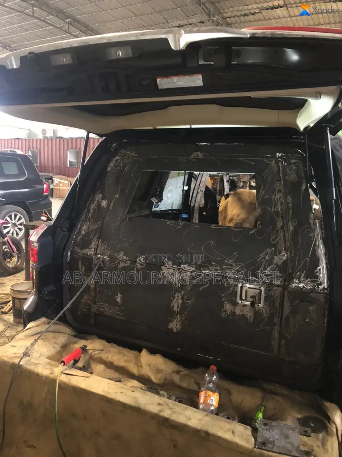 Toyota Landcruiser Bullet Proof Armouring