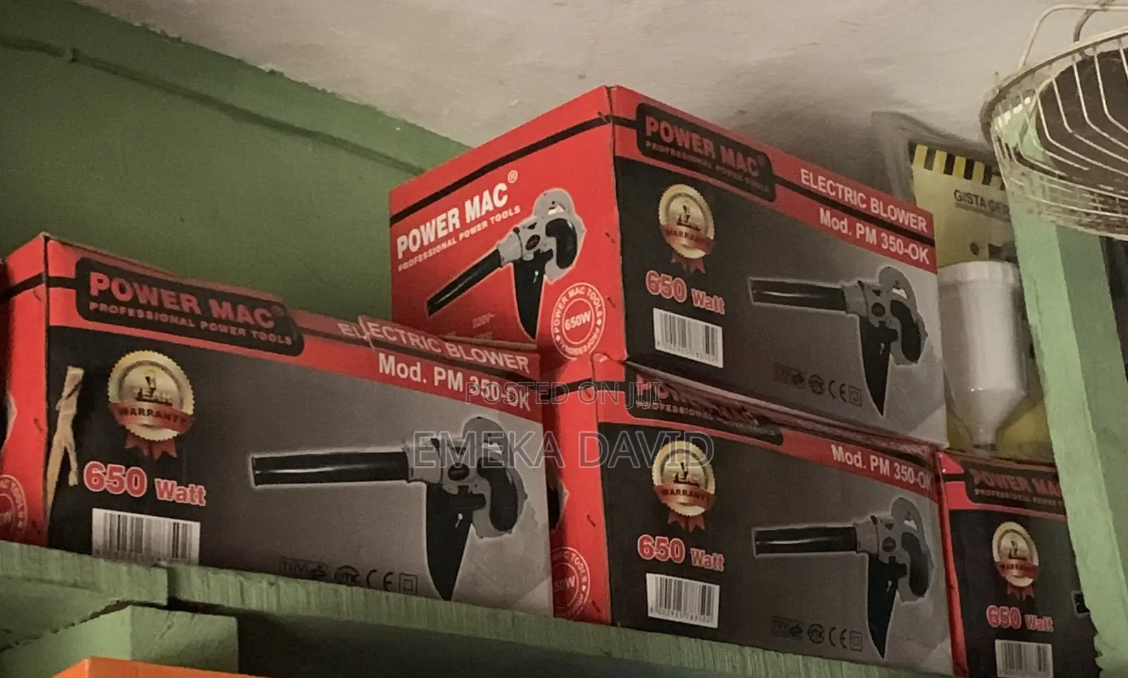 Power Mac Blower Machine 650w