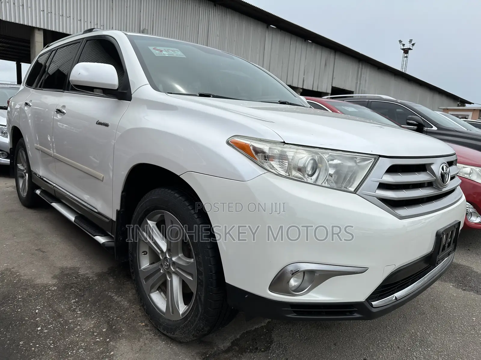 Toyota Highlander Limited 3.5L 2WD 2013 White
