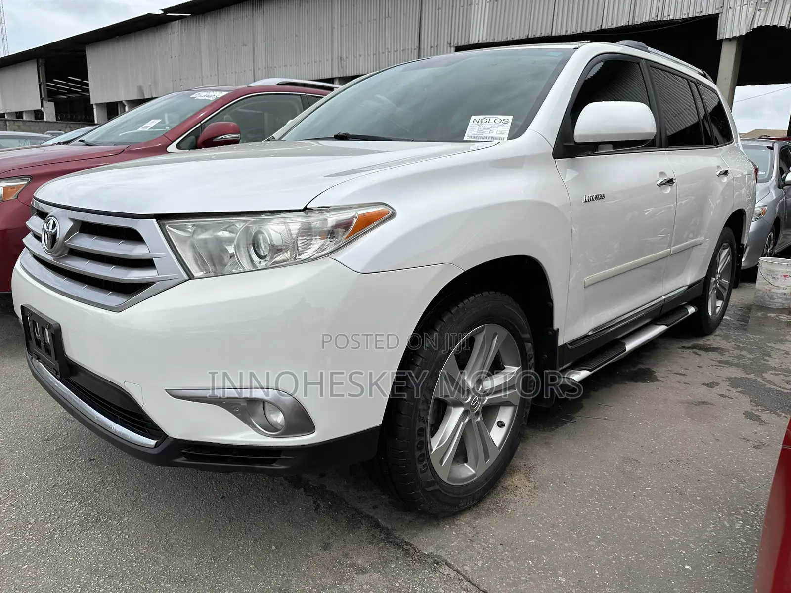 Toyota Highlander Limited 3.5L 2WD 2013 White