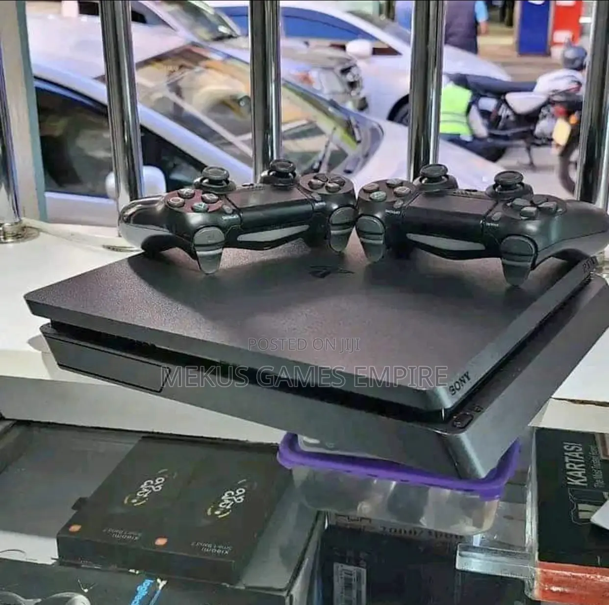 Ps4 Slim + Extra Pad 10 Installed Game Both Fc25,Mk More
