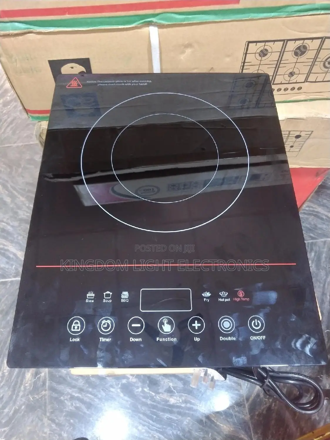 Inbuilt Soft Touch Electric Cooker I Burner