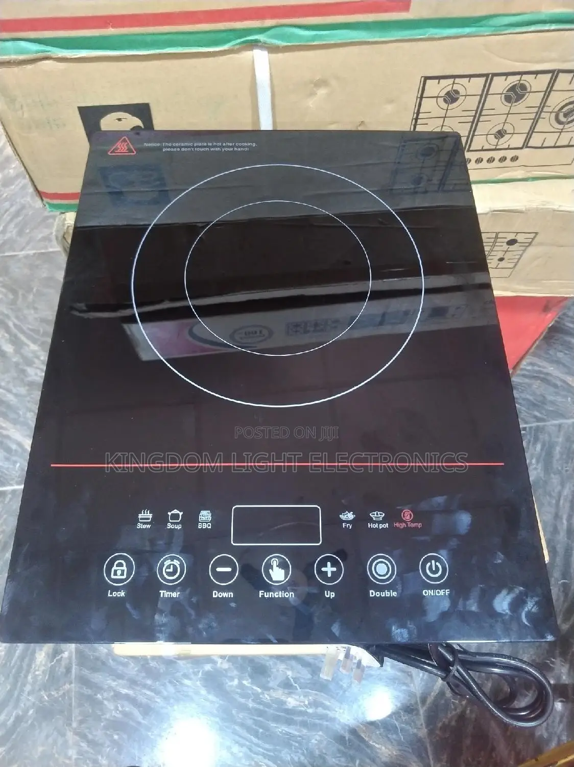 Inbuilt Soft Touch Electric Cooker I Burner