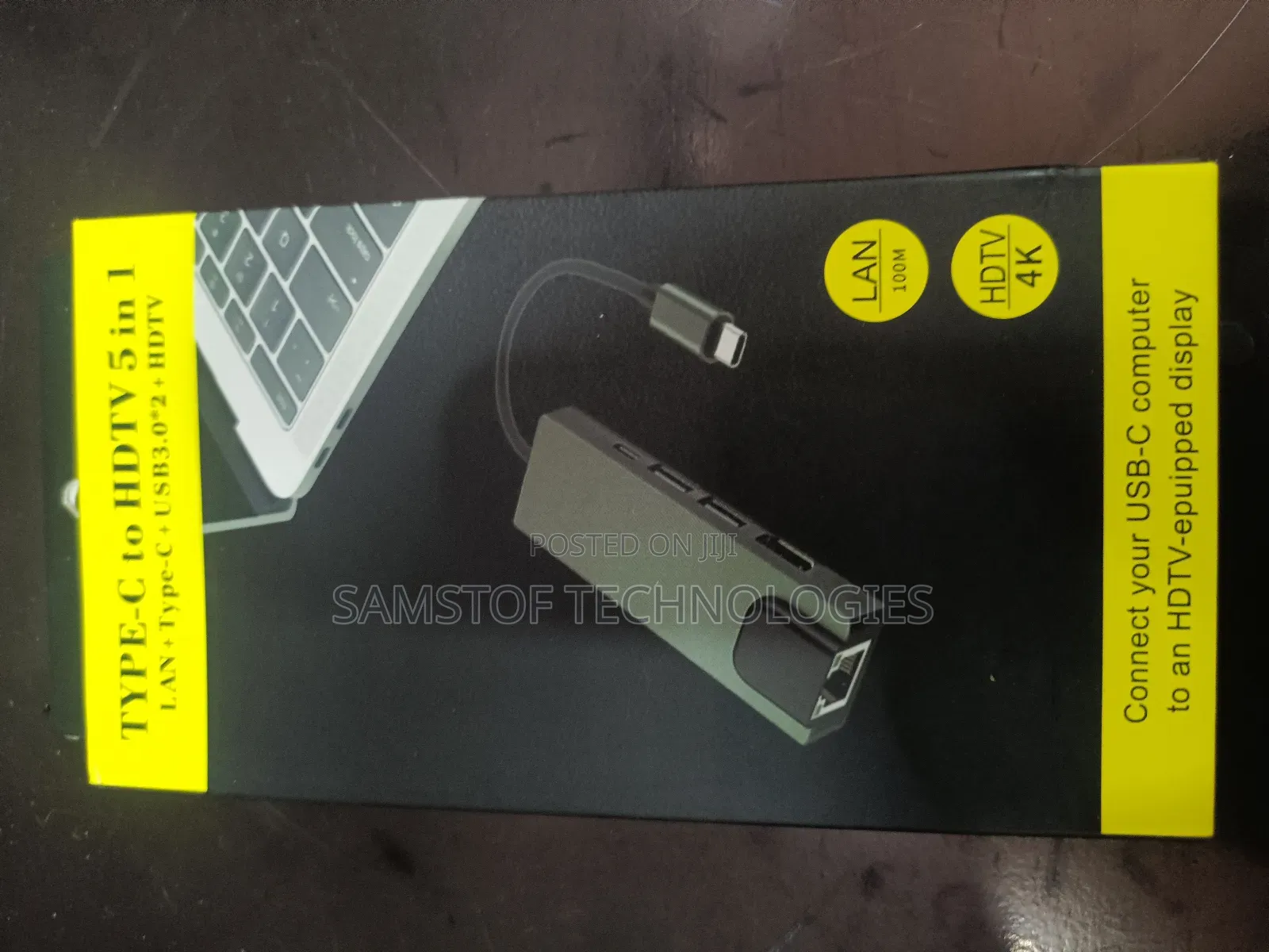 Type C to HDTV 5 in 1 Adapter