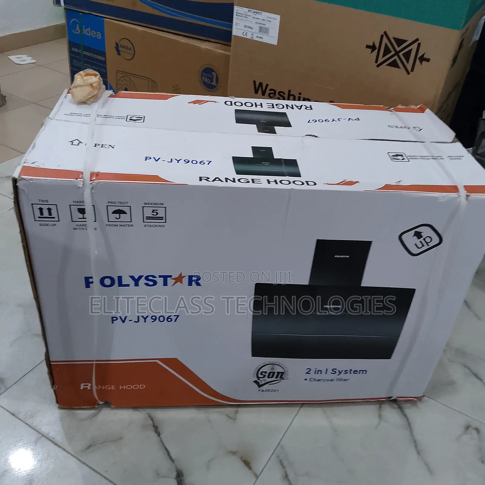 Polystar Stainless Steel Range Hood ''Pv-Jy9067''