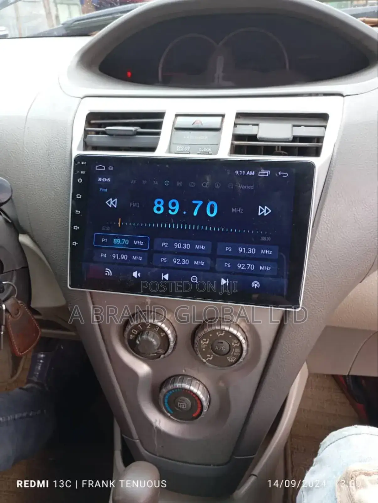 2005-2011 Toyota Yaris Android Navigation System
