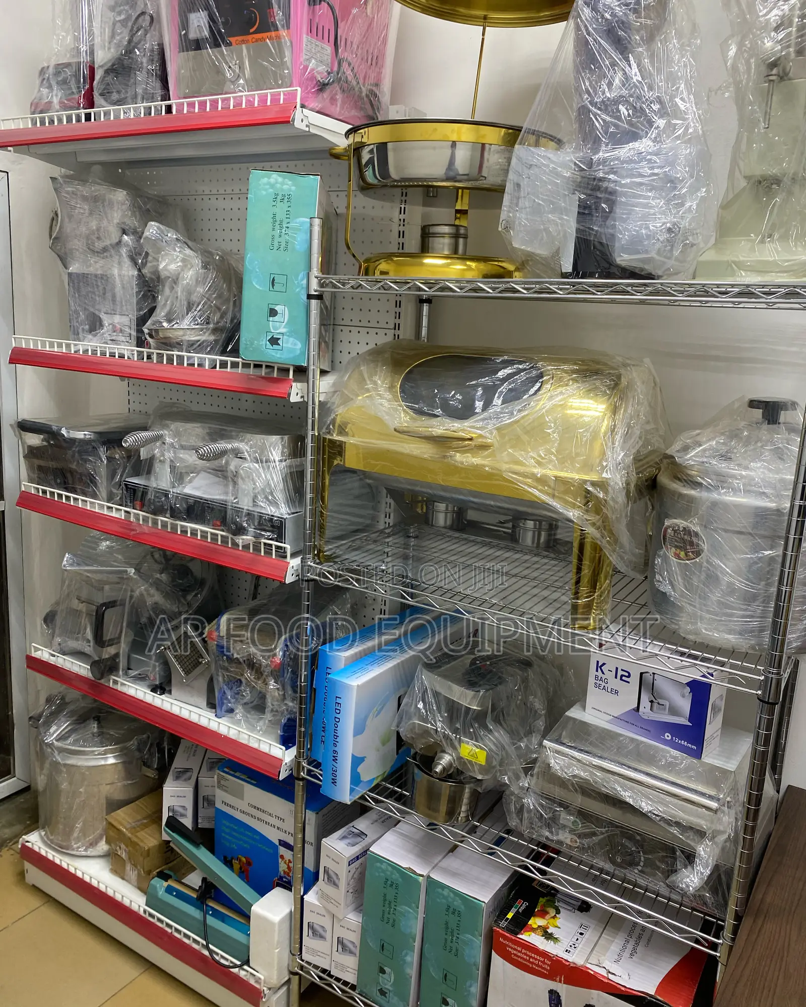 Item Display Racks for Stores and Other Commercial Outlets