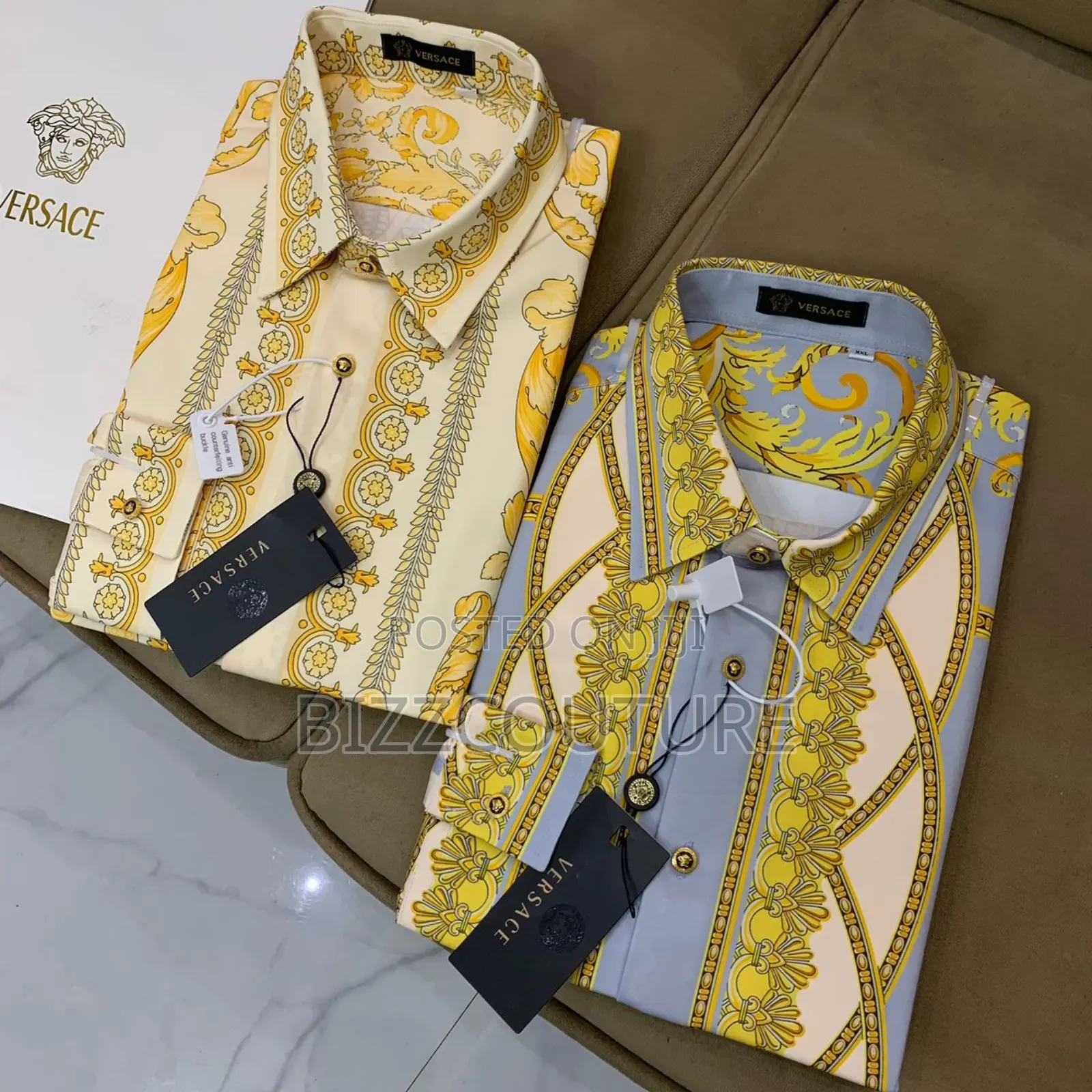 Original Versace Shirts Available in Store