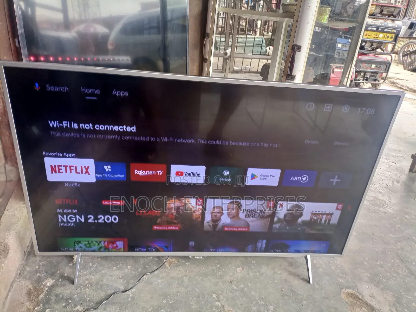 50 Inches Philips Android Clean and Sharp TV