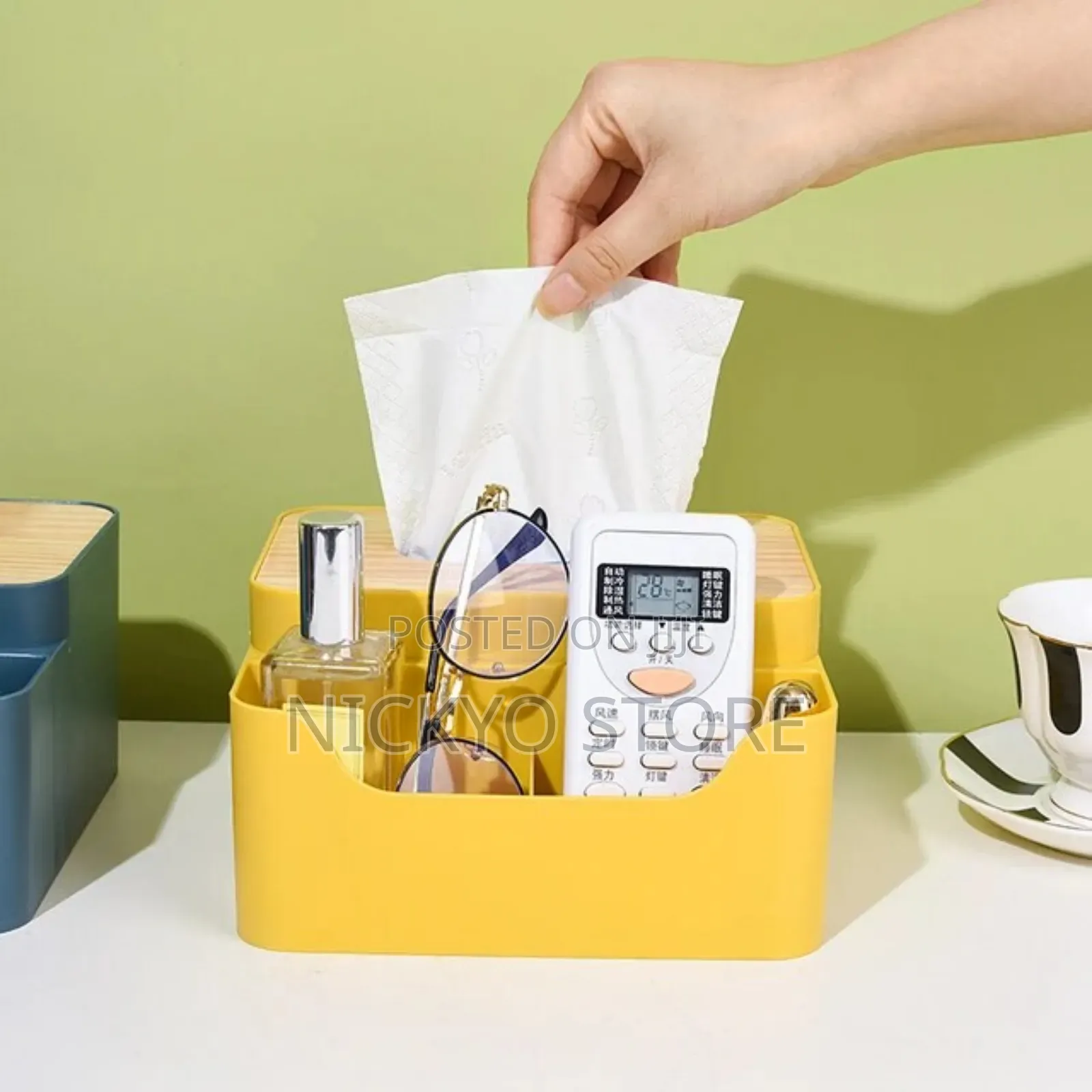 Decorative Wooden Tissue Box