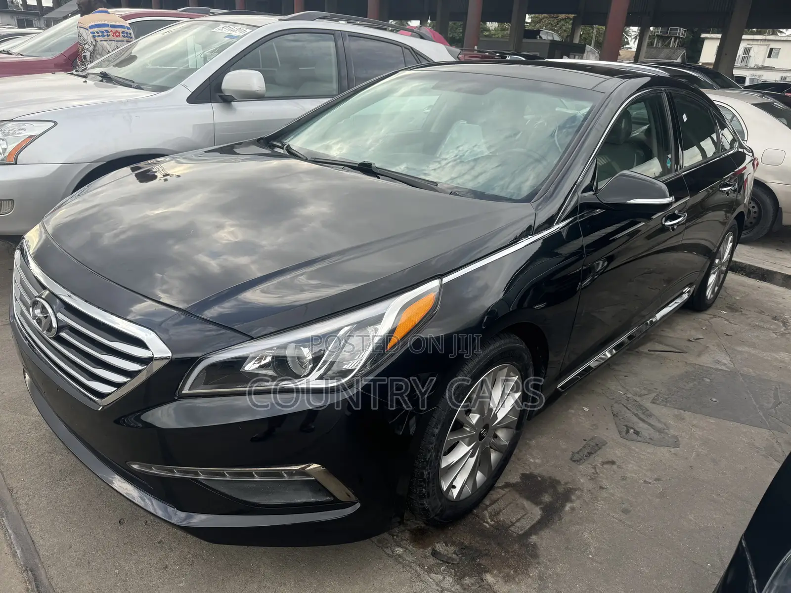 Hyundai Sonata 2014 Matt Black