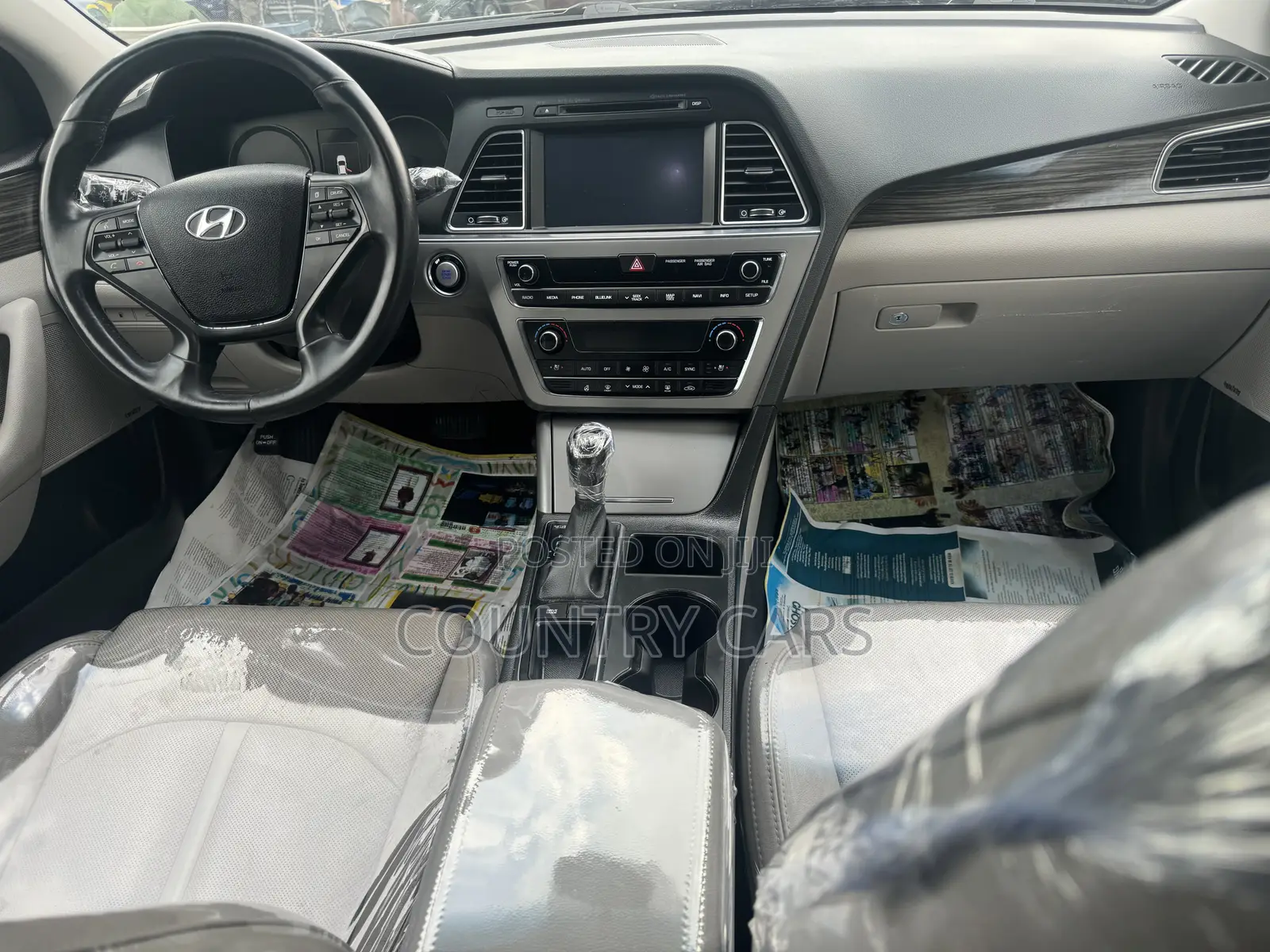 Hyundai Sonata 2014 Matt Black