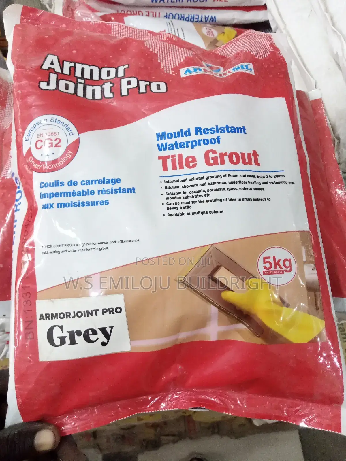 Armor Joint Pro Tile Grout Cement