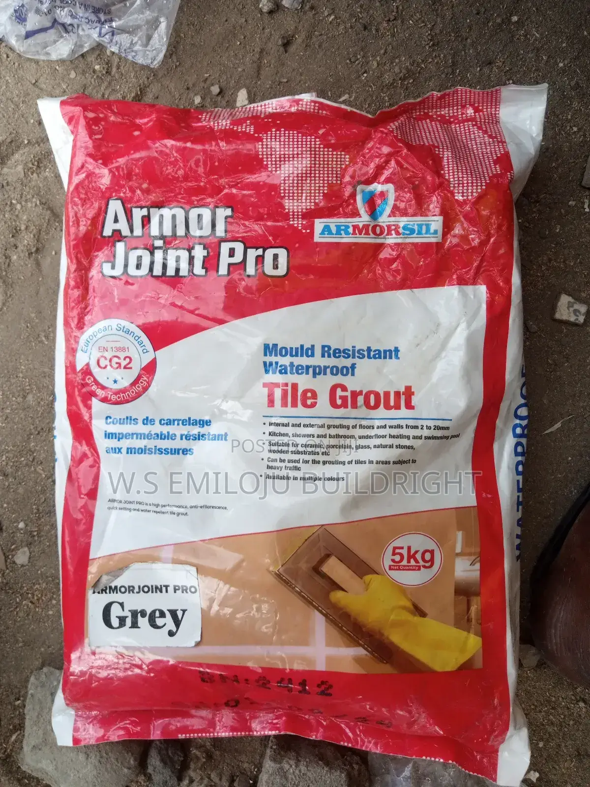 Armor Joint Pro Tile Grout Cement