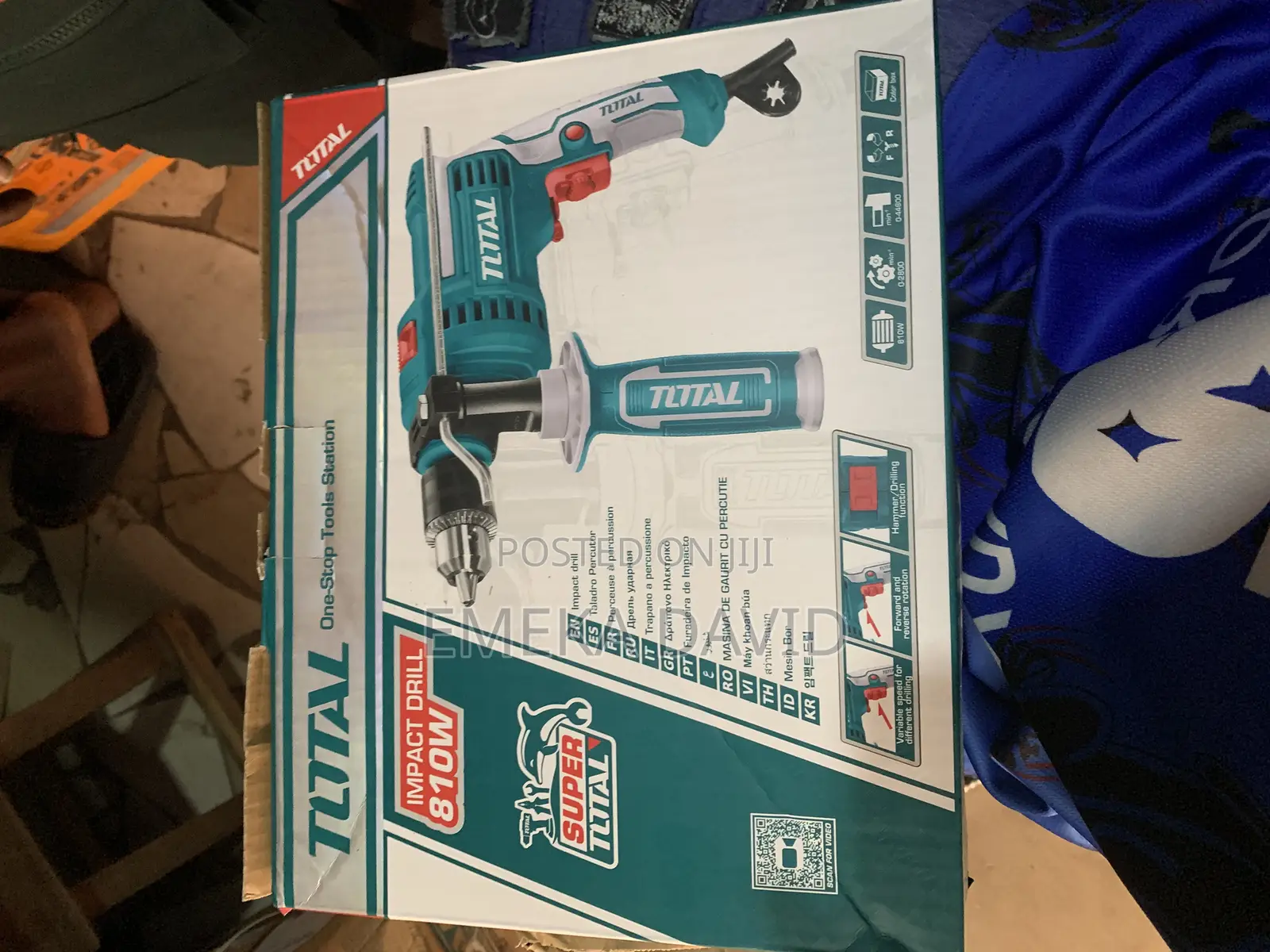810 Watt Total Impact Drill