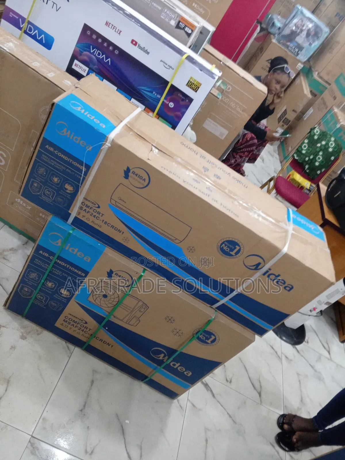 Midea 2hp Inverter Msaf24c18crdn1 AC_ Number Onebrand