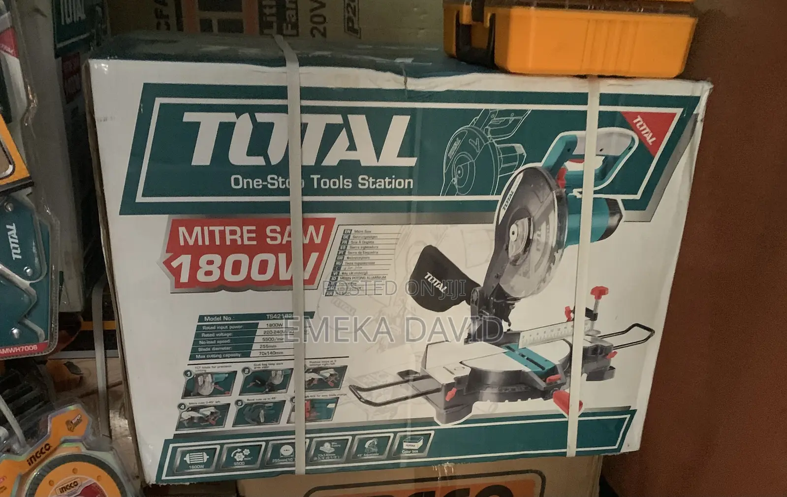 Electric Total Miter Saw 10"